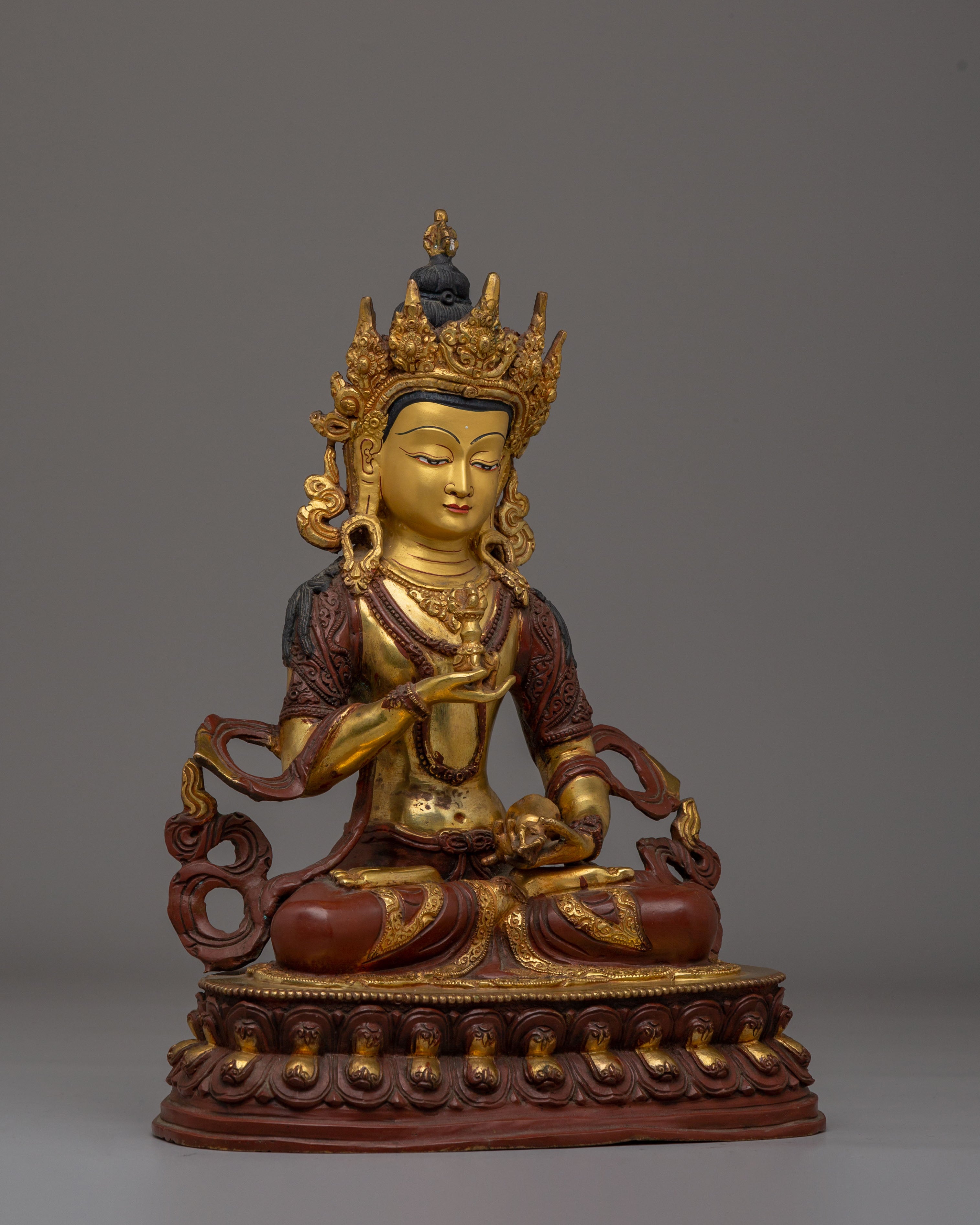 Tibetan Sacred Vajrasattva Statue | Spiritual Artwork