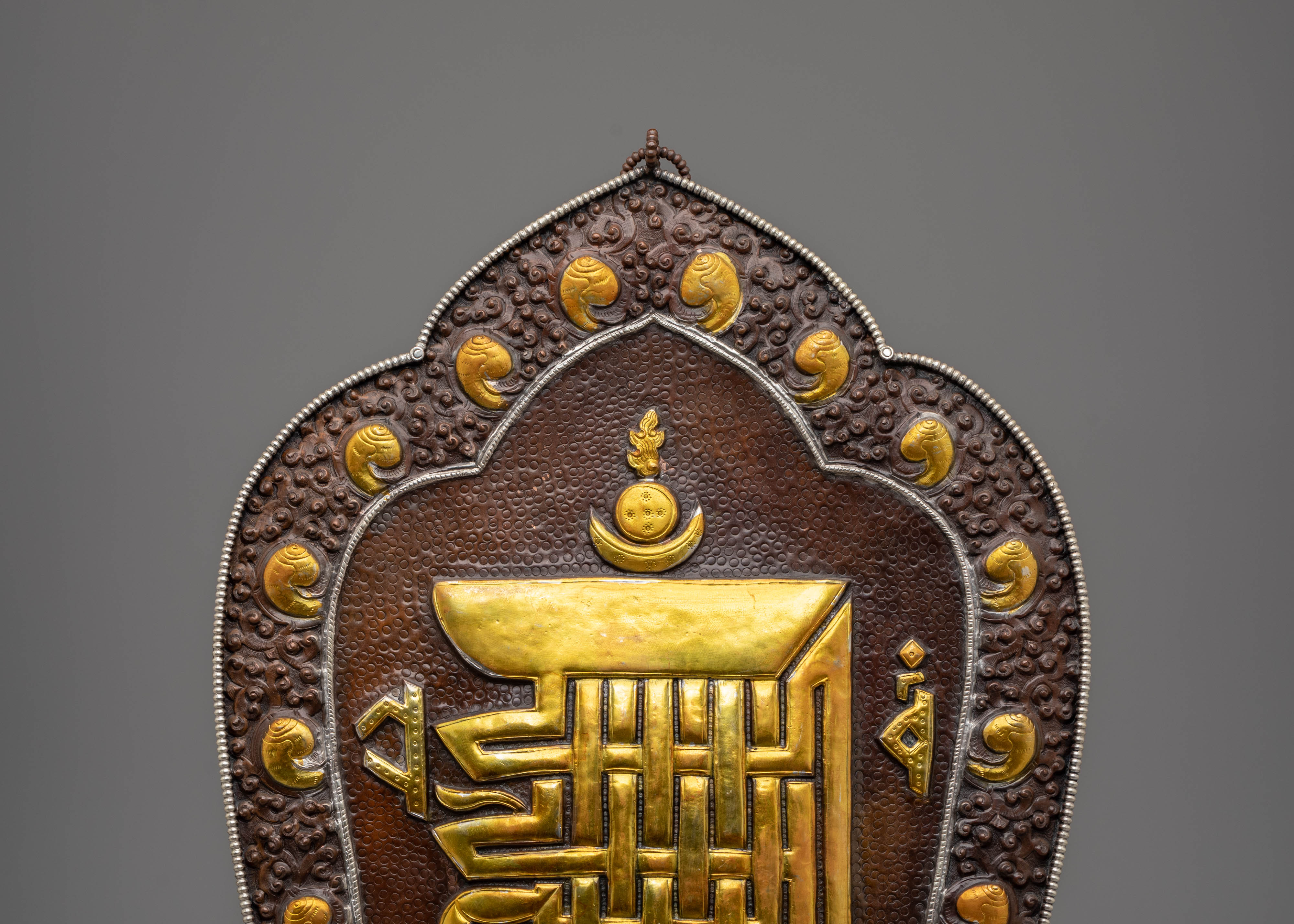 Handcrafted Kalachakra Buddhist Wall Hanging | Symbol of Cosmic Harmony