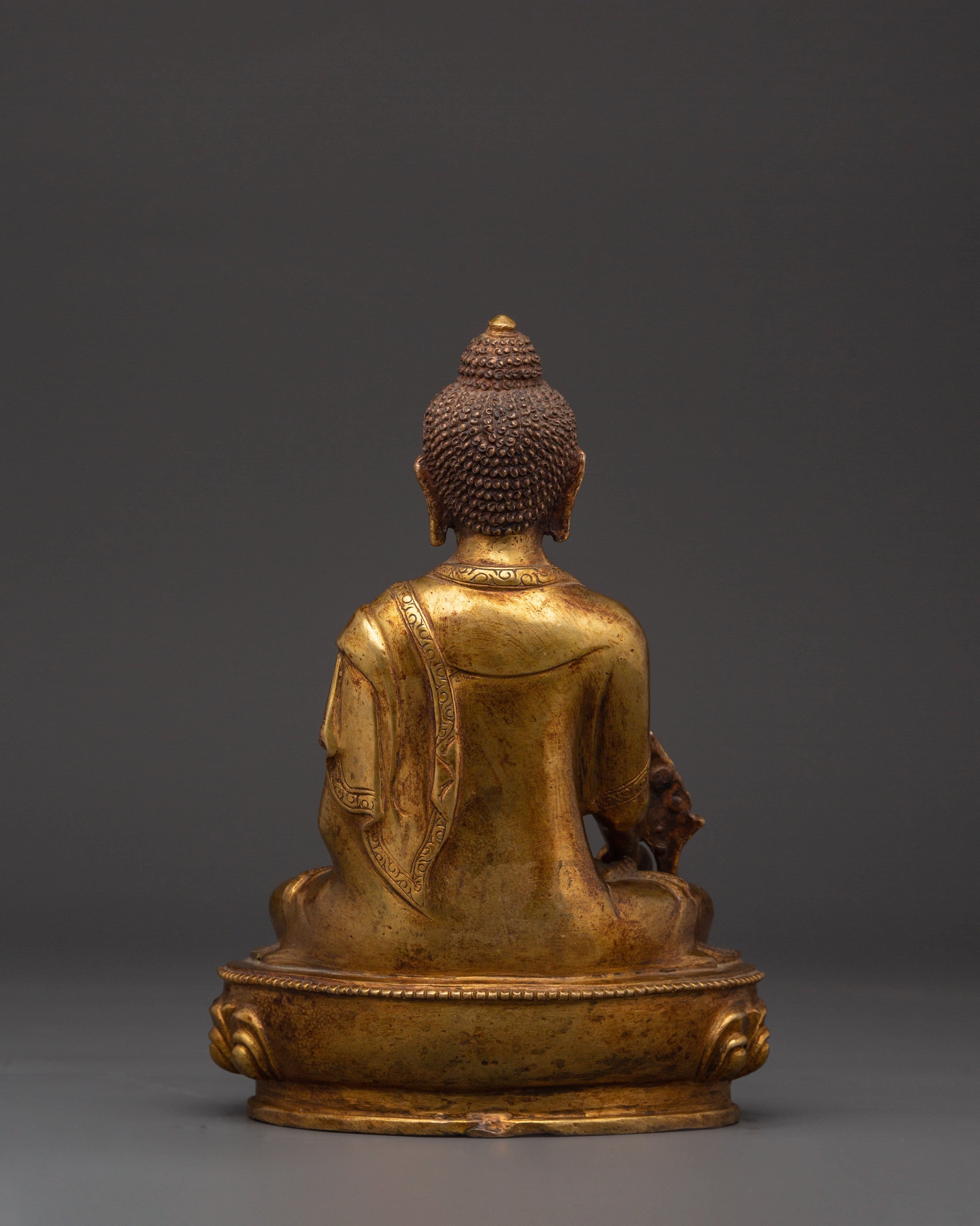 Medicine Buddha Handmade Figurine | Healer of the Mind and Body