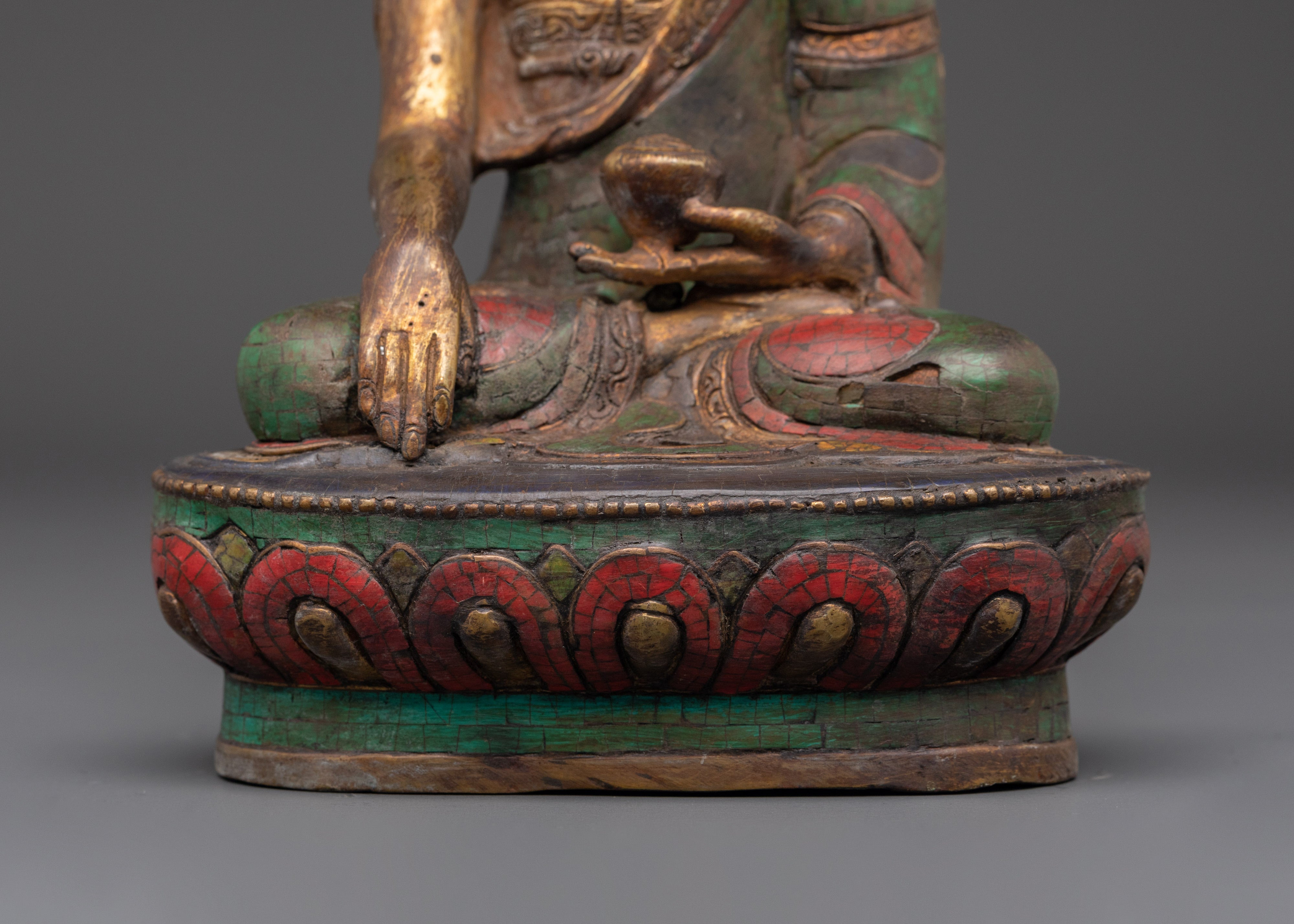Enlightenment of Shakyamuni Buddha Statue |  Idol for Meditation & Home Decor