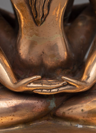 Tibetan Samantabhadra Yab-Yum Statue | Buddhist meditation decor