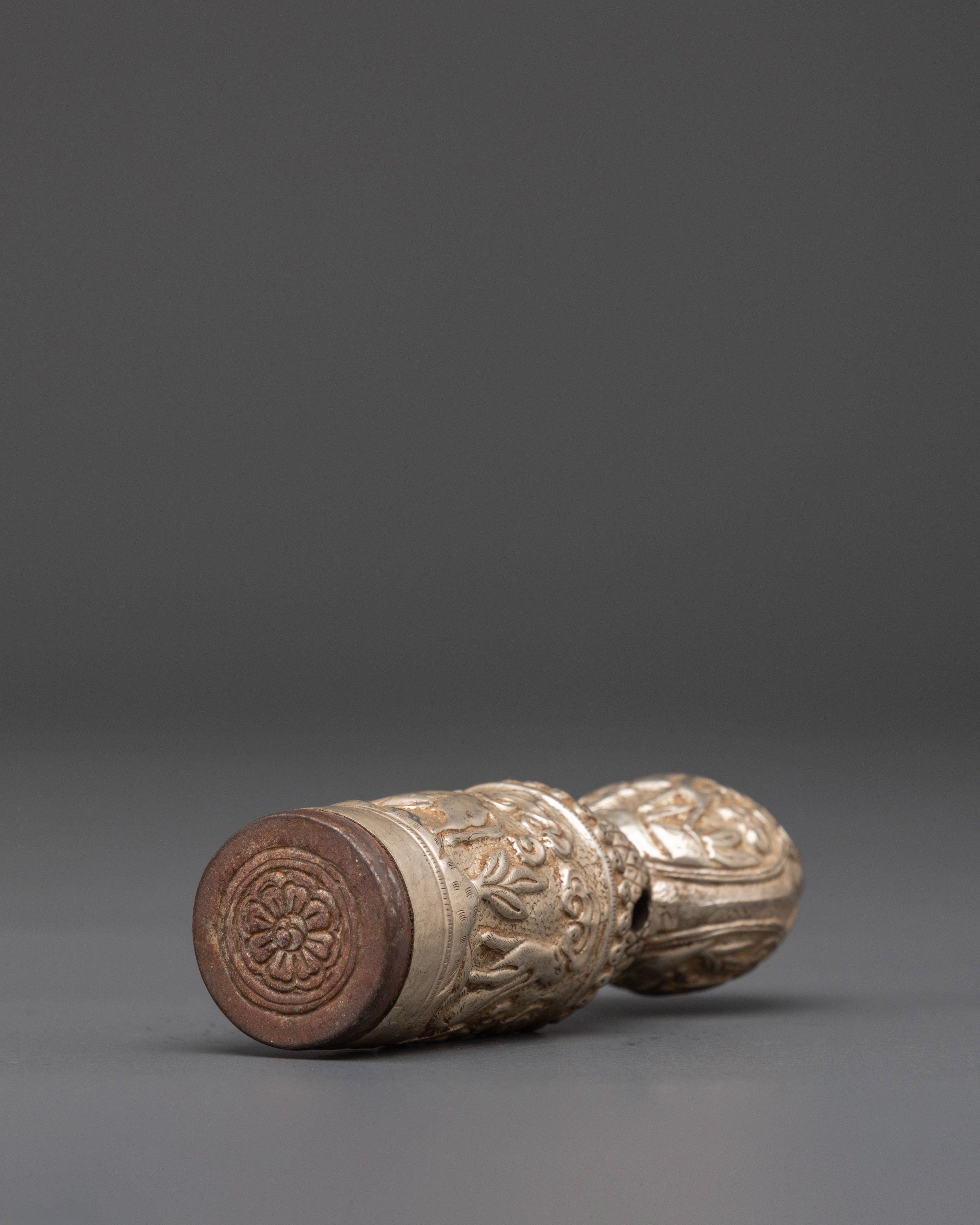 Buddhist Auspicious Seal | Sacred Tibetan Ritual Artifact