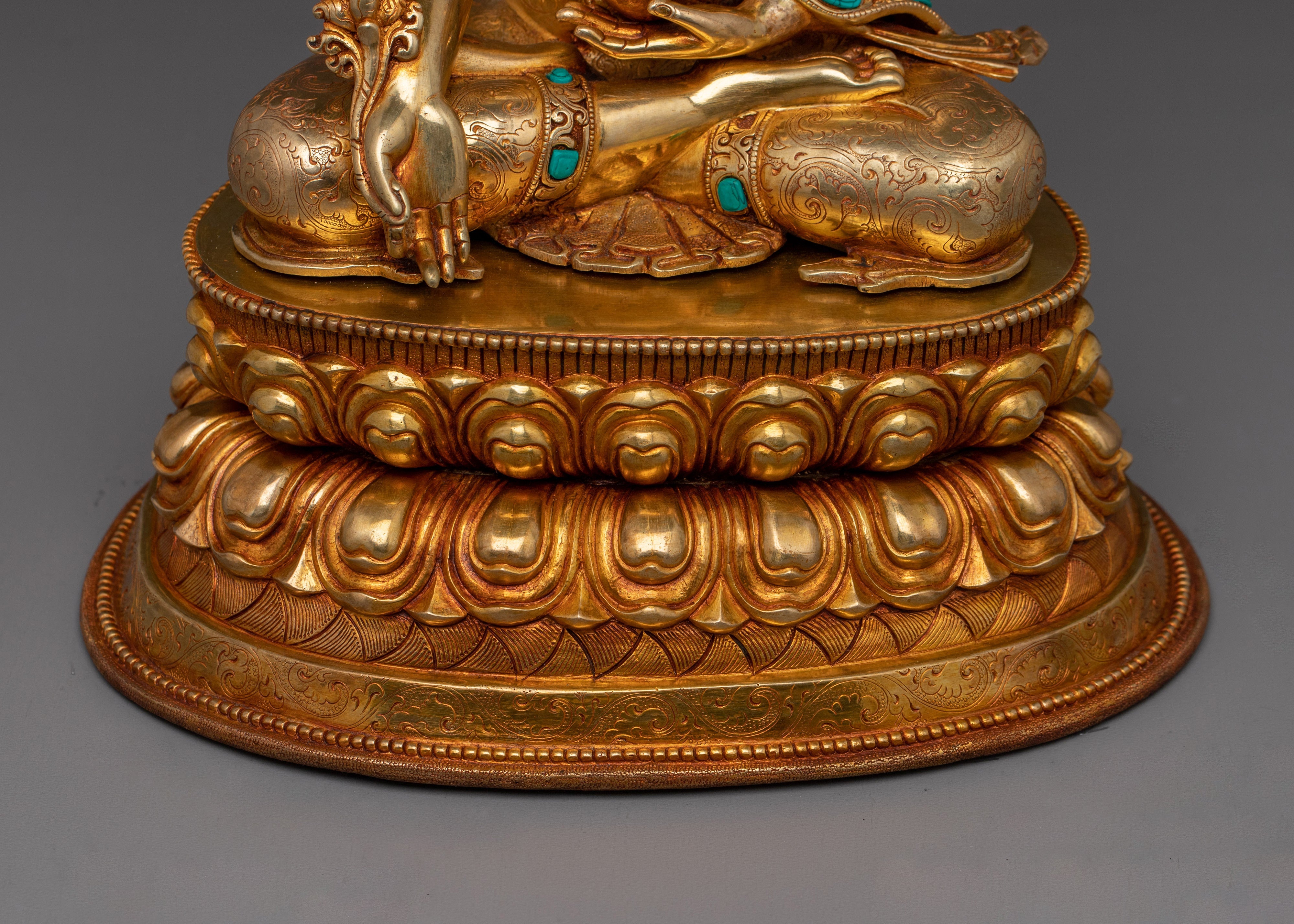 Nepalese Artwork of Medicine Buddha | Sanye Menla