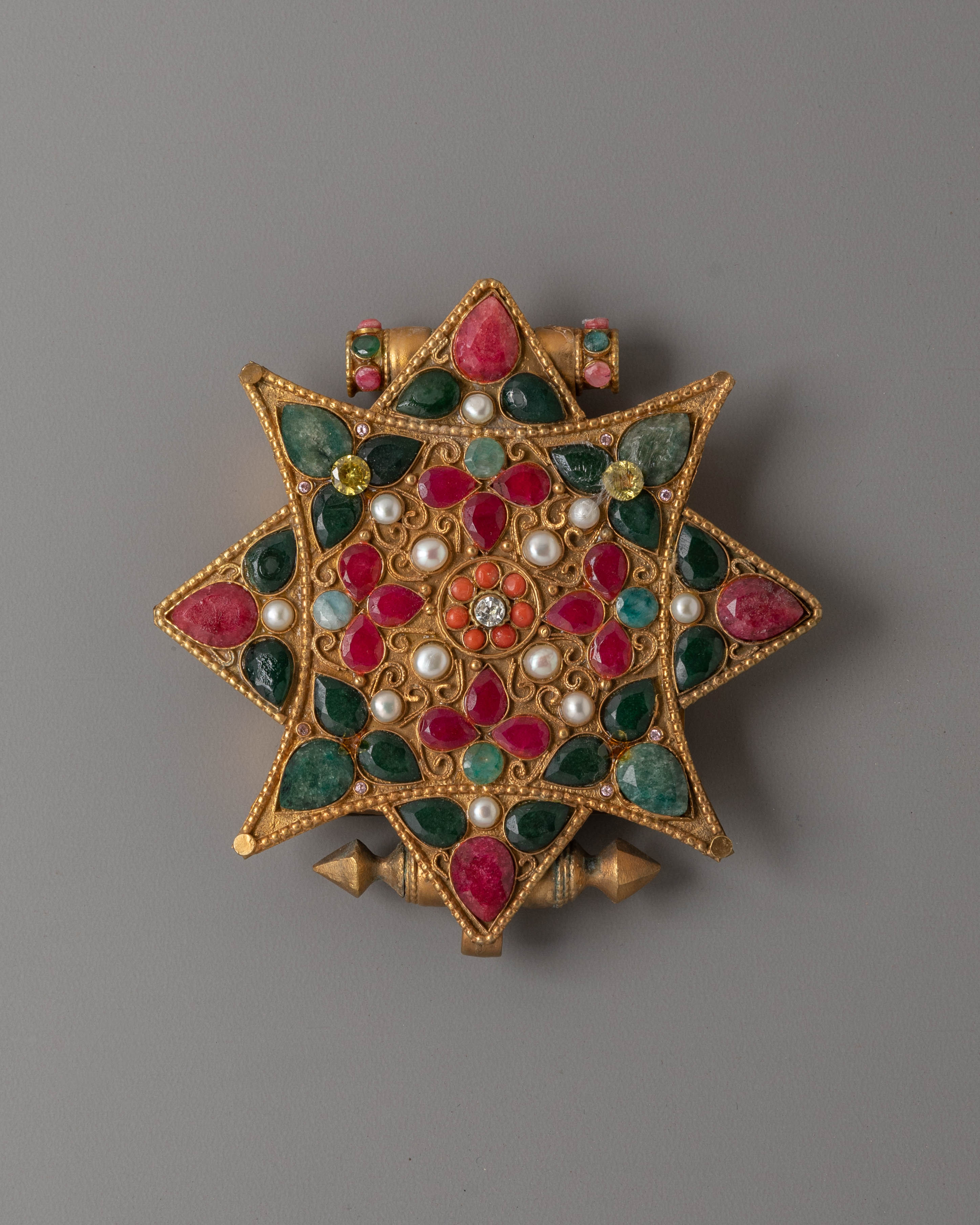 Tibetan Ghau Box Locket for Accessories