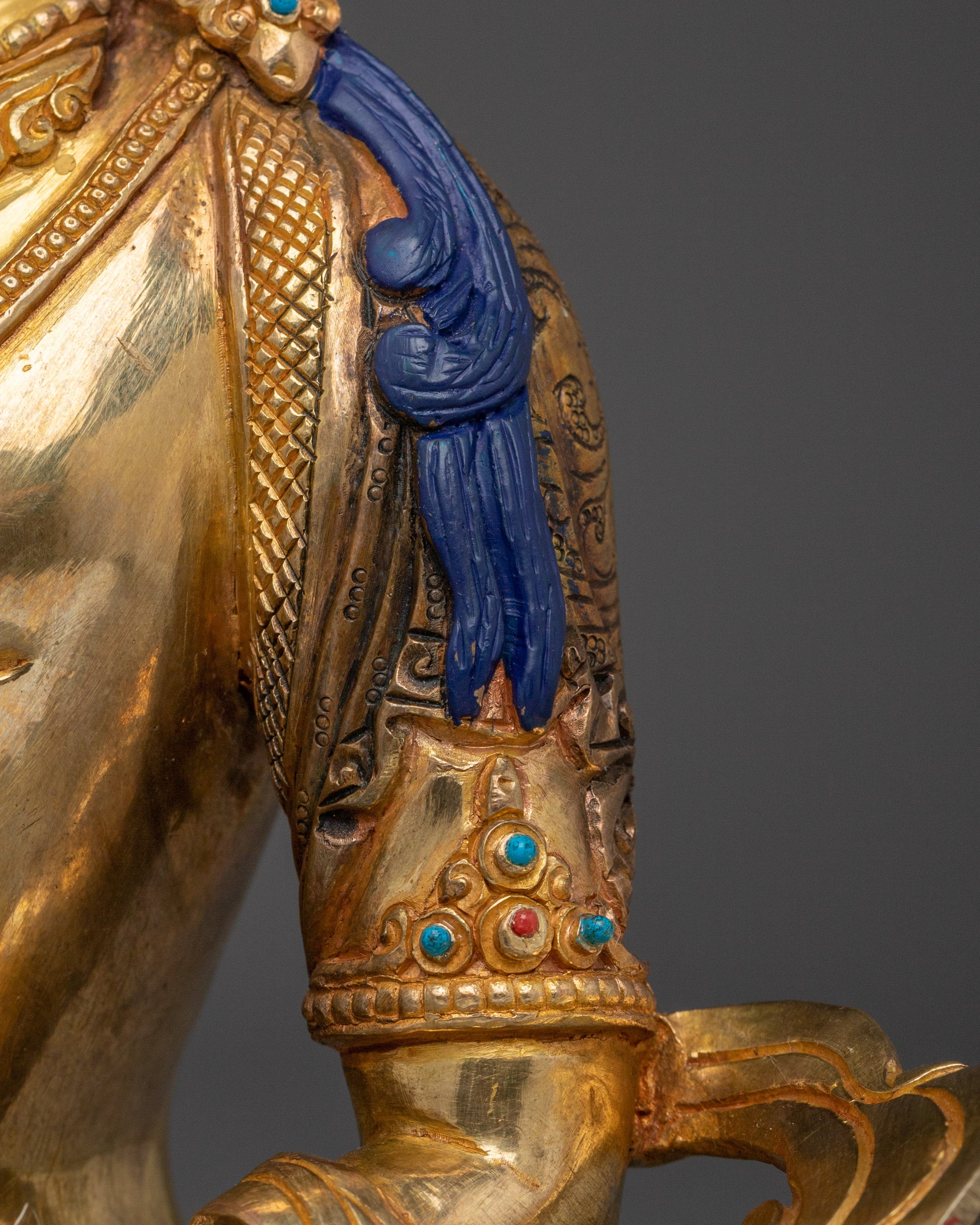 Buddhist Serene Amitayus Statue | Himalayan Handcrafted Artwork