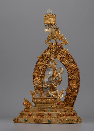 Elephant-Headed Ganesha Statue | God of Prosperity, Success, and New Beginnings