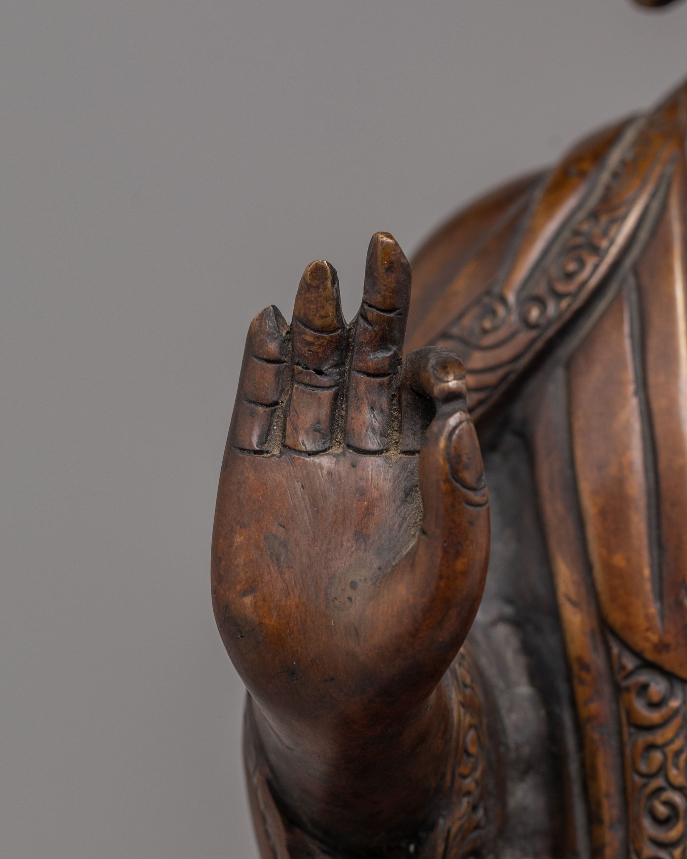 Tibetan Dipankara Buddha Statue | Statue for Home Altar and Meditation Space