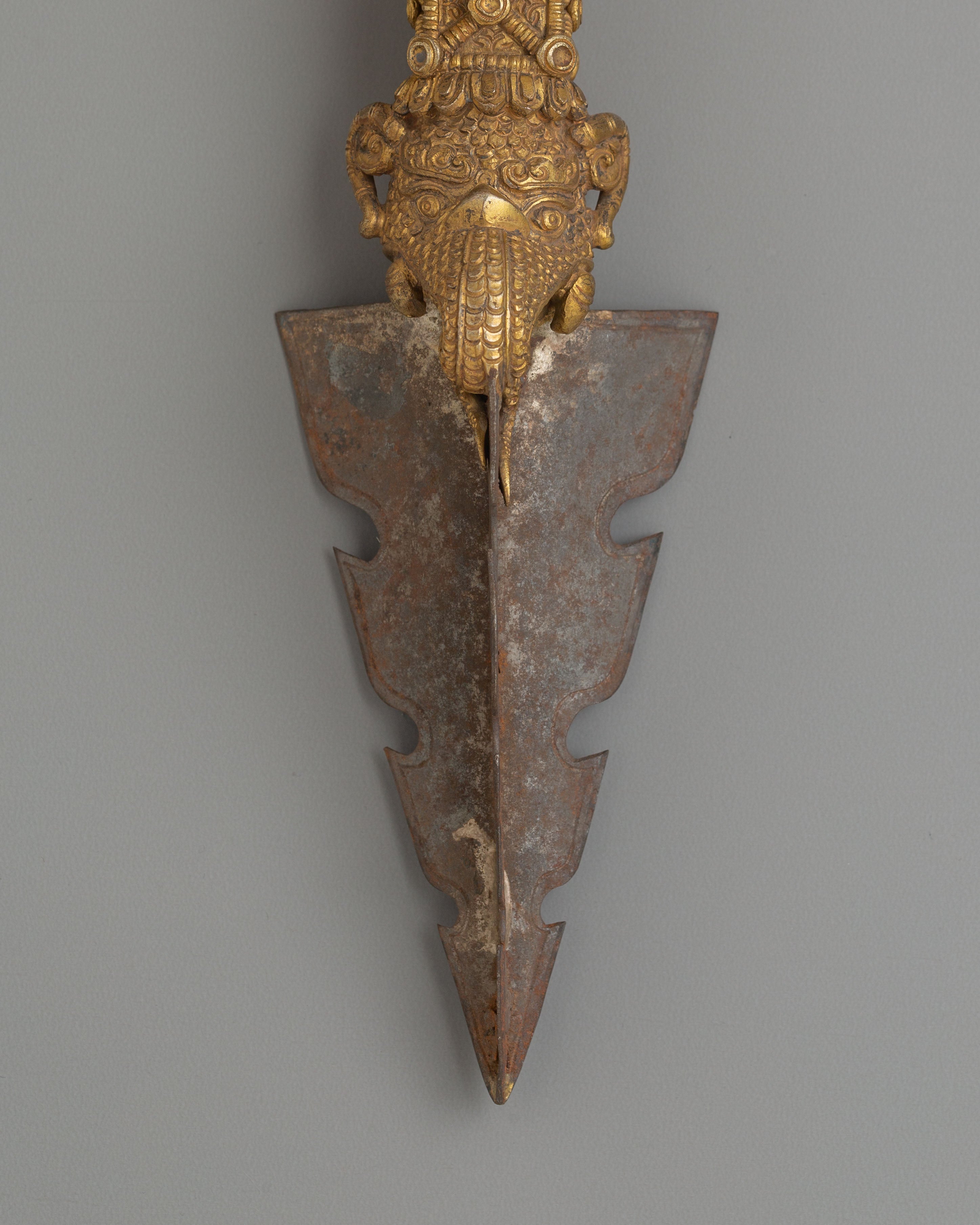 Traditional Ritual Dagger Phurba | Symbol of Transformation