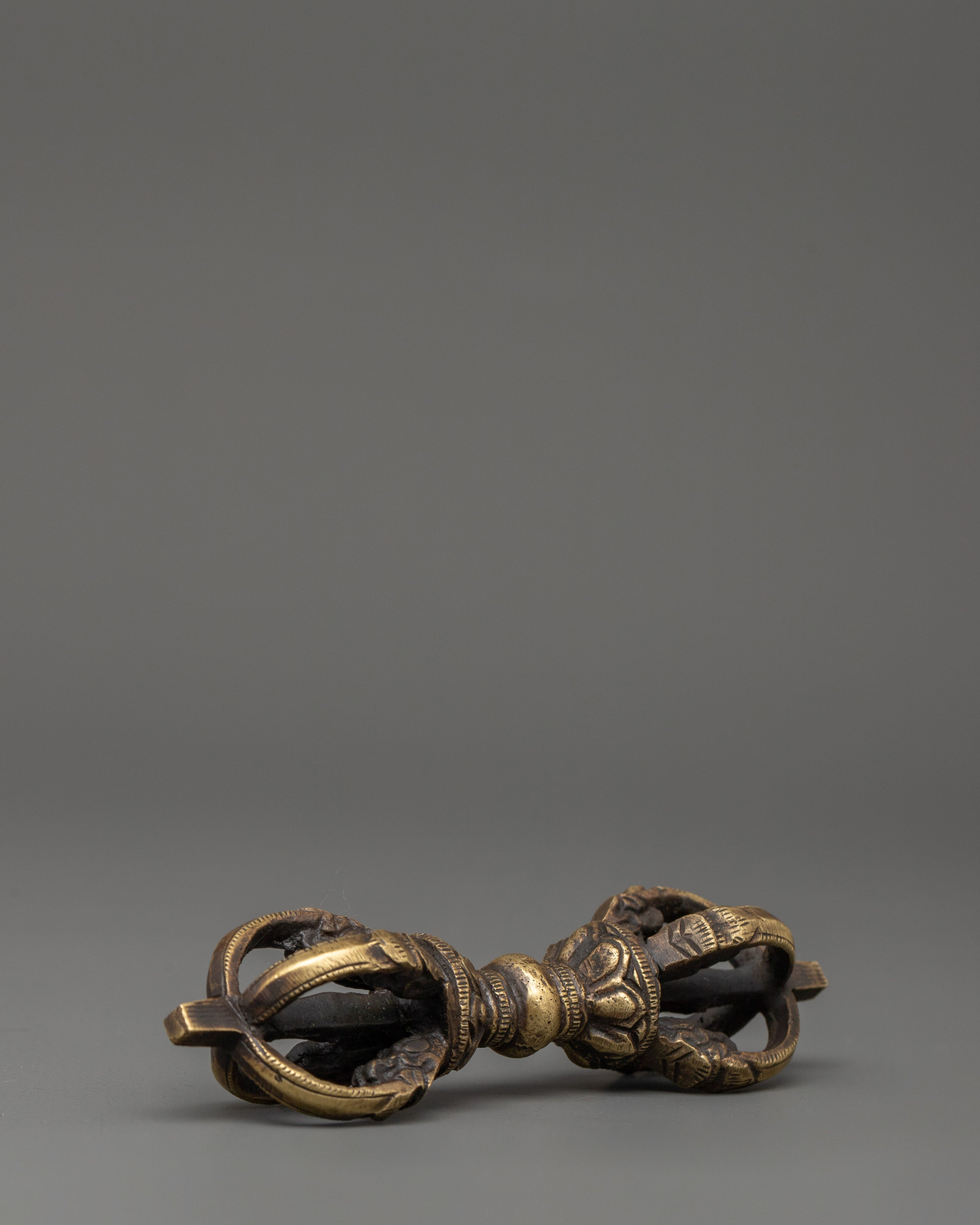 Bronze Bell and Vajra Ritual Item | Sacred Ritual Tool