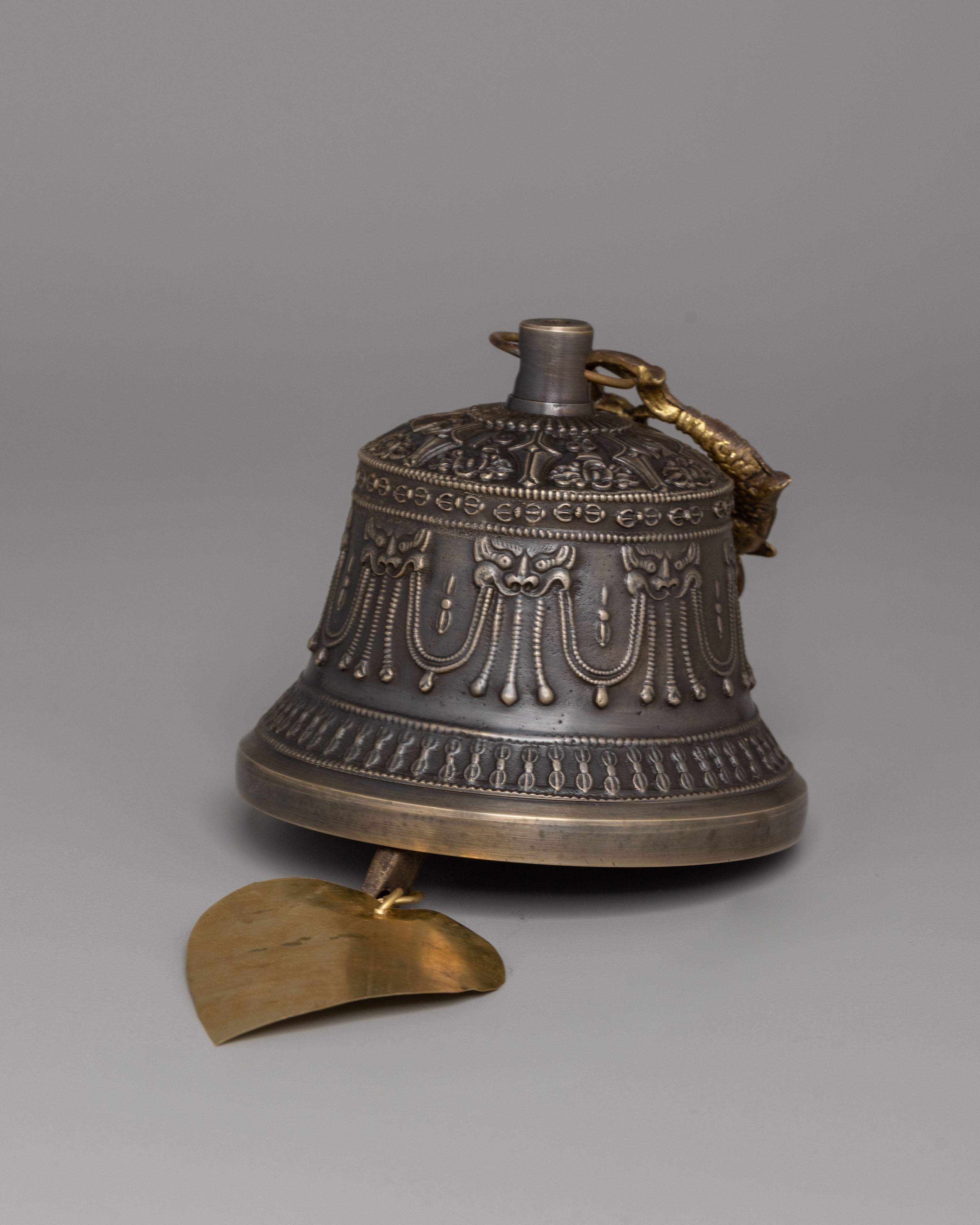 Tibetan Copper Hanging Bell | Traditional Tibetan Art