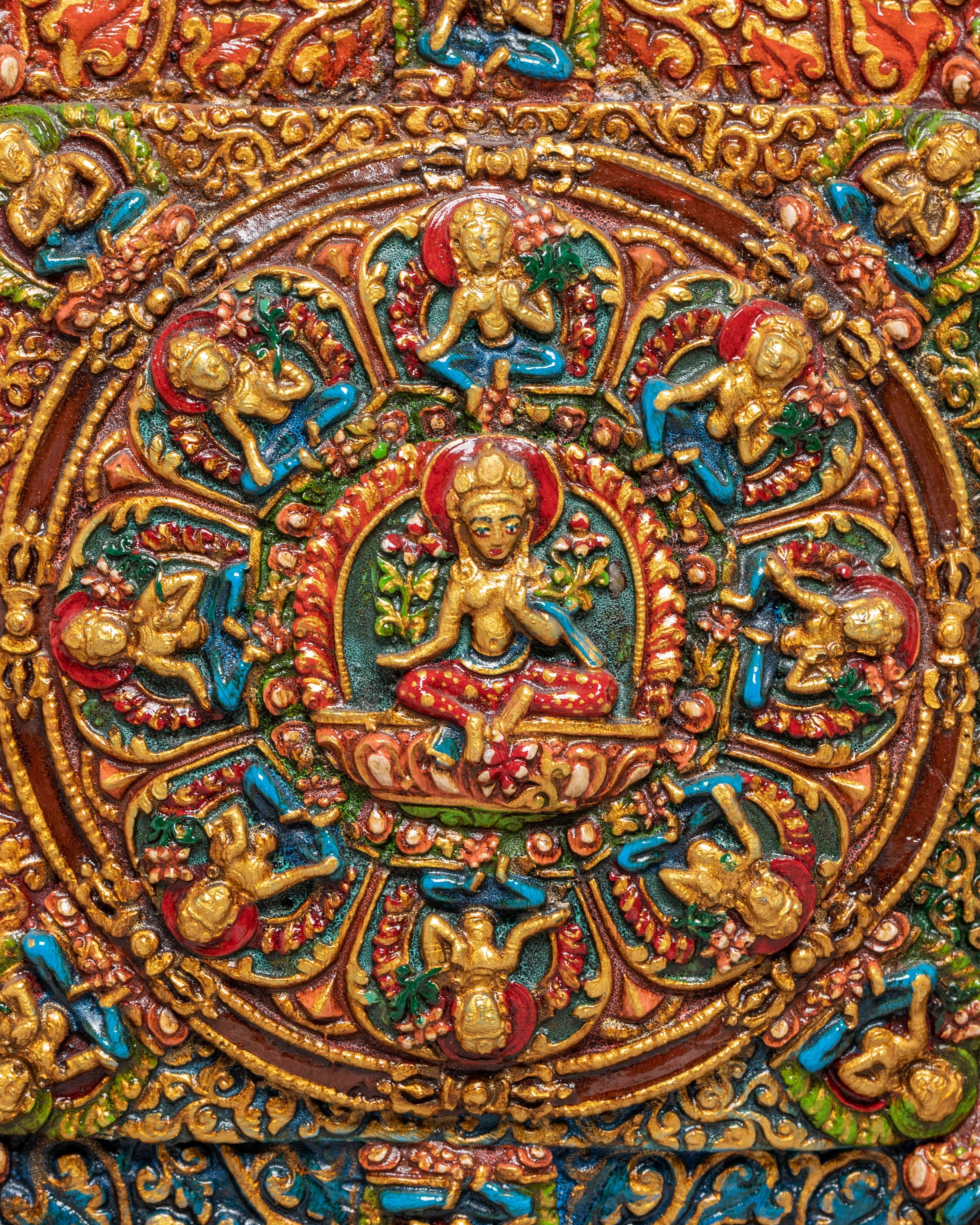 Compassionate Shyama Tara Wall Hanging | Swift Protector and Rescuer