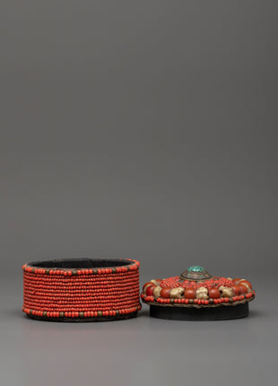 Tibetan Jewellery Box for Collection | Handmade Ethnic Accessory Storage