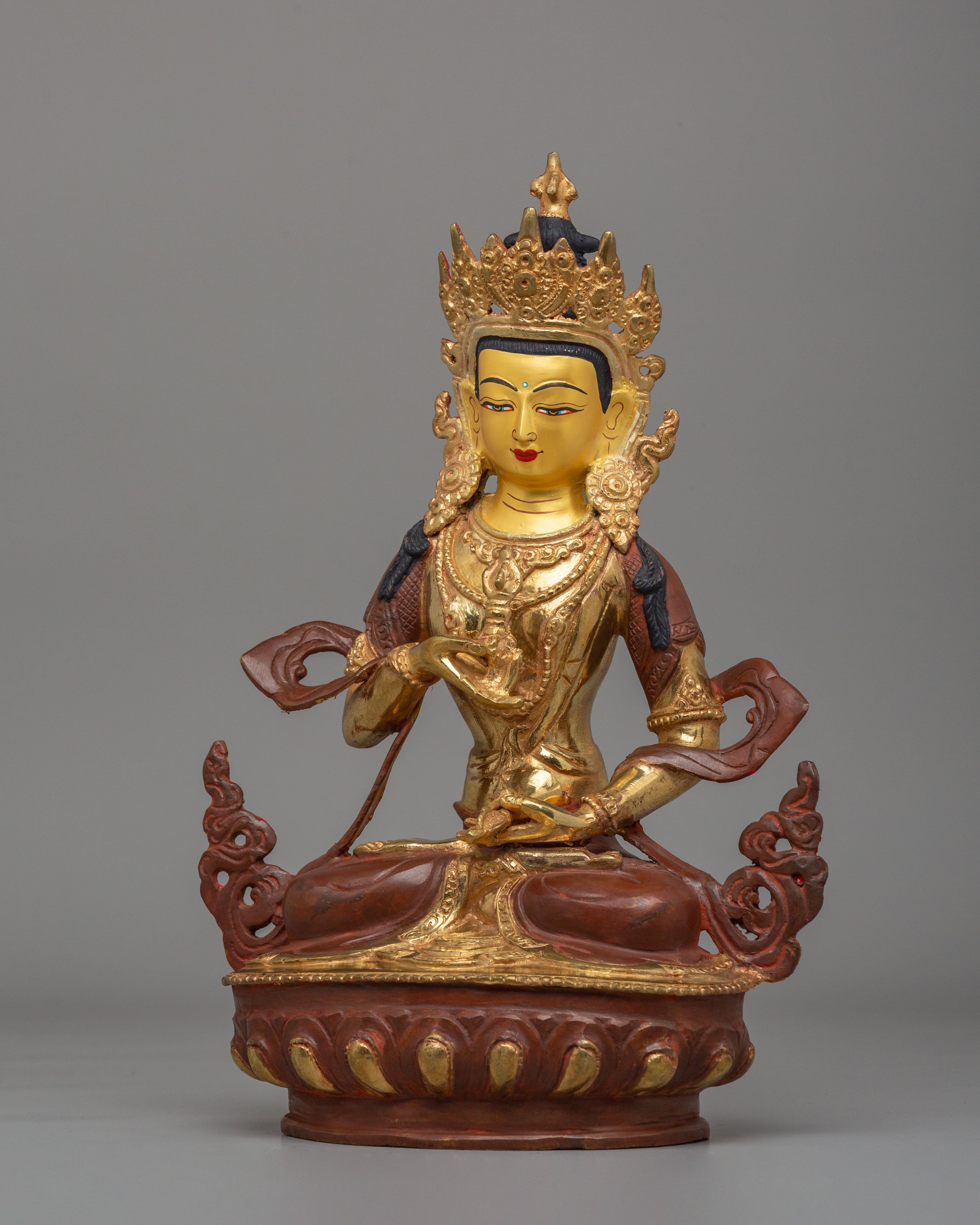 Vajrayana Buddhist Statue | Handcrafted Vajrasattva Artwork