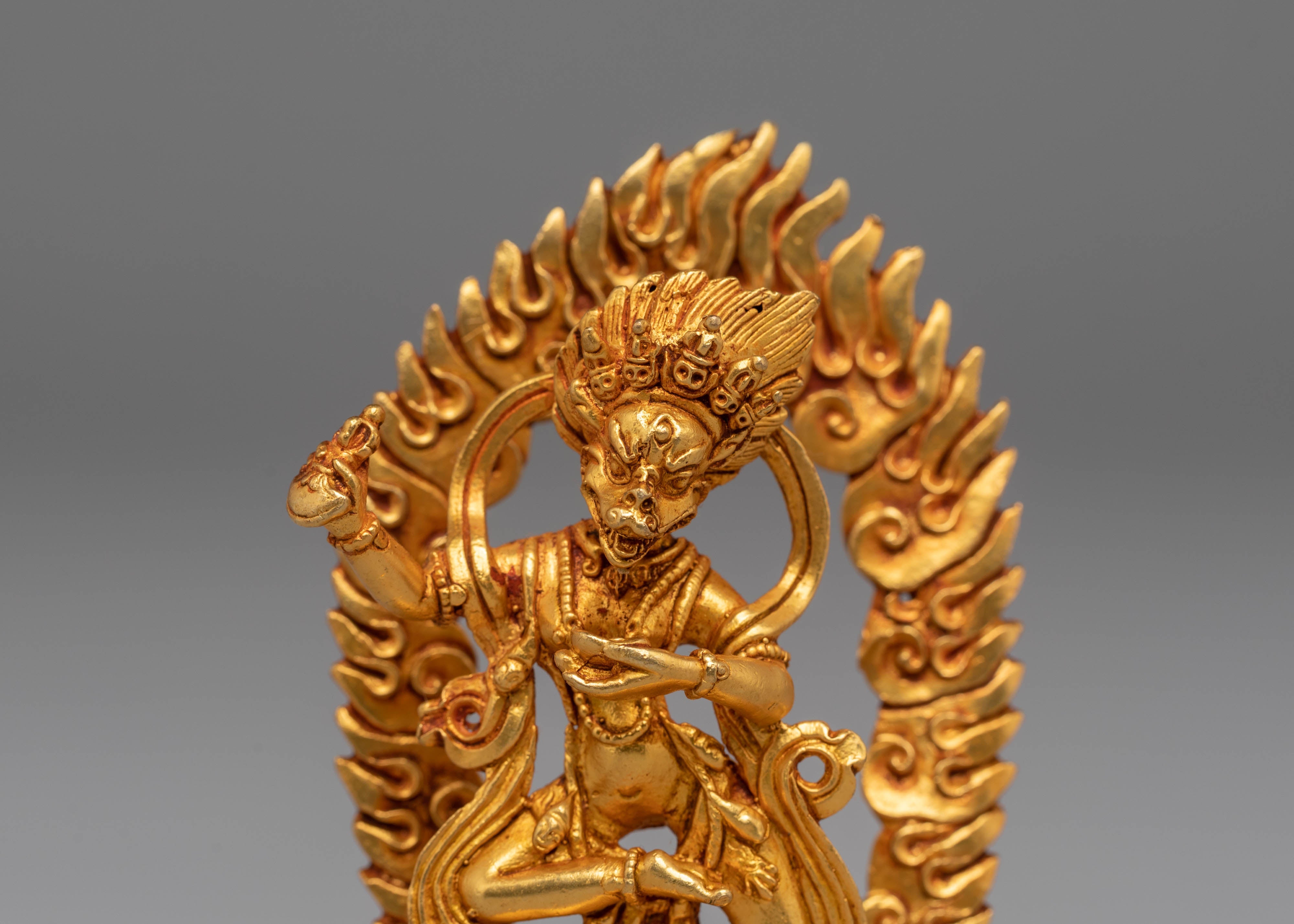 Lion Face Dakini Simhamukha Statue | Embrace Fearlessness and Inner Strength