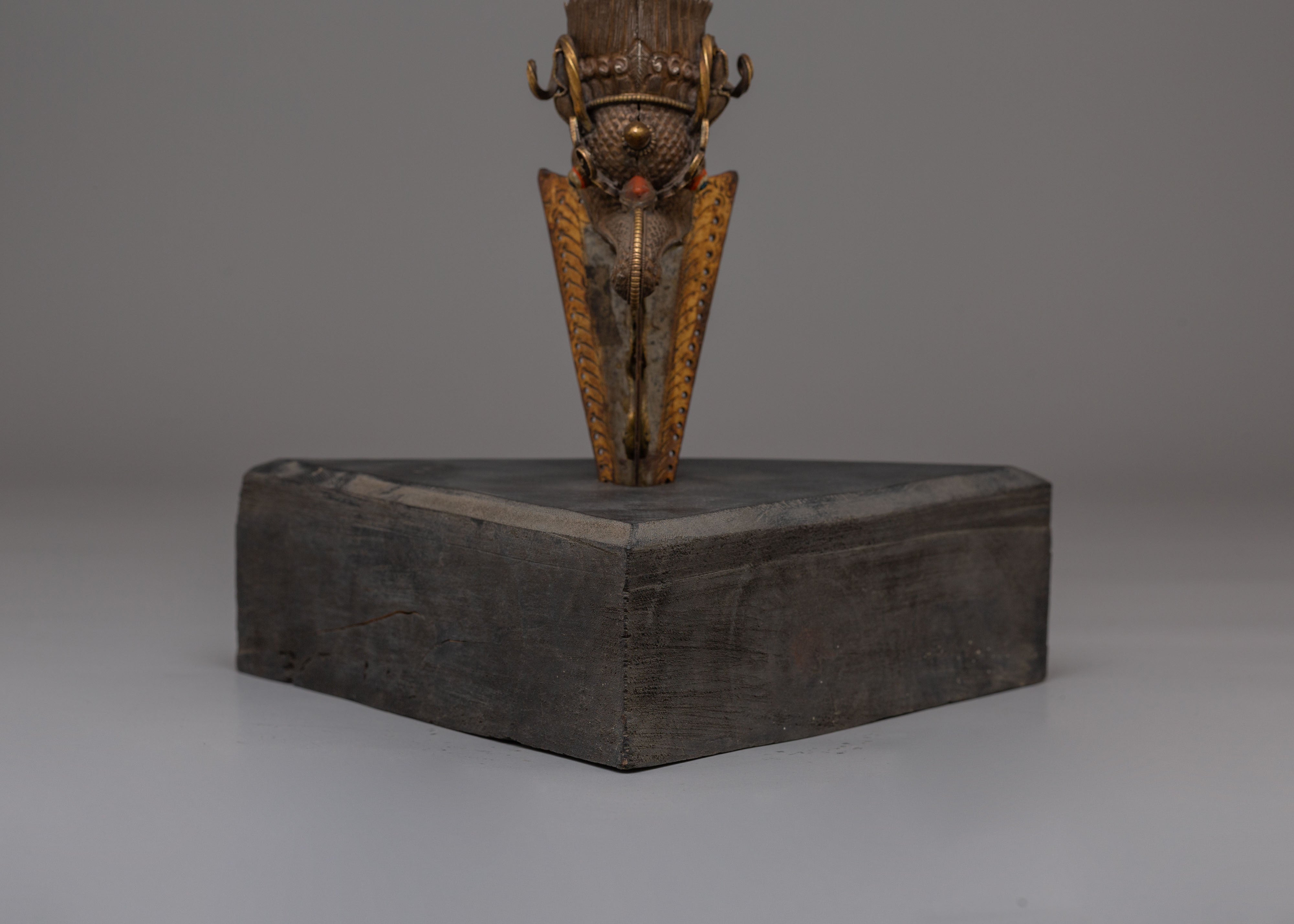 Handmade Phurba with Vajra | Ritual Dagger for Tantric Practice