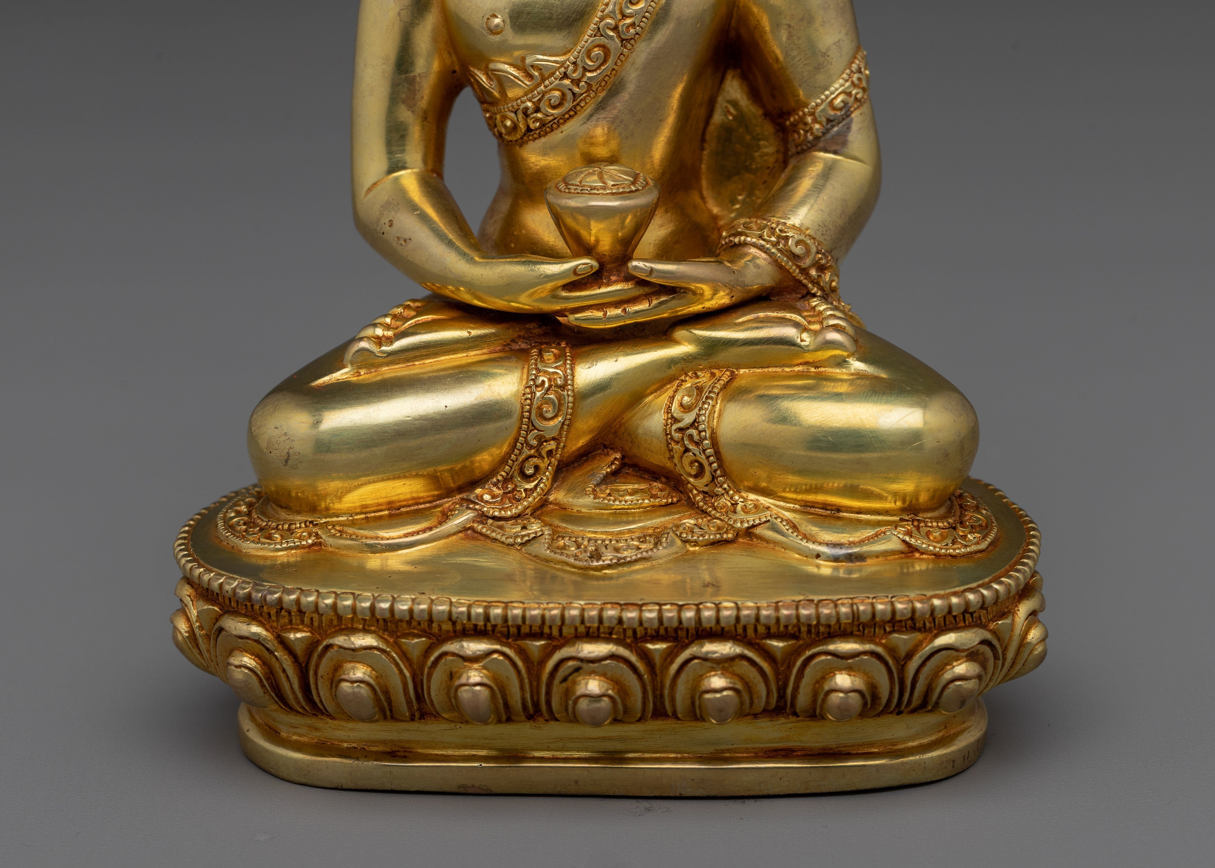 Mahayana Amitabha Buddha Figurine | Western Pure Land Deity