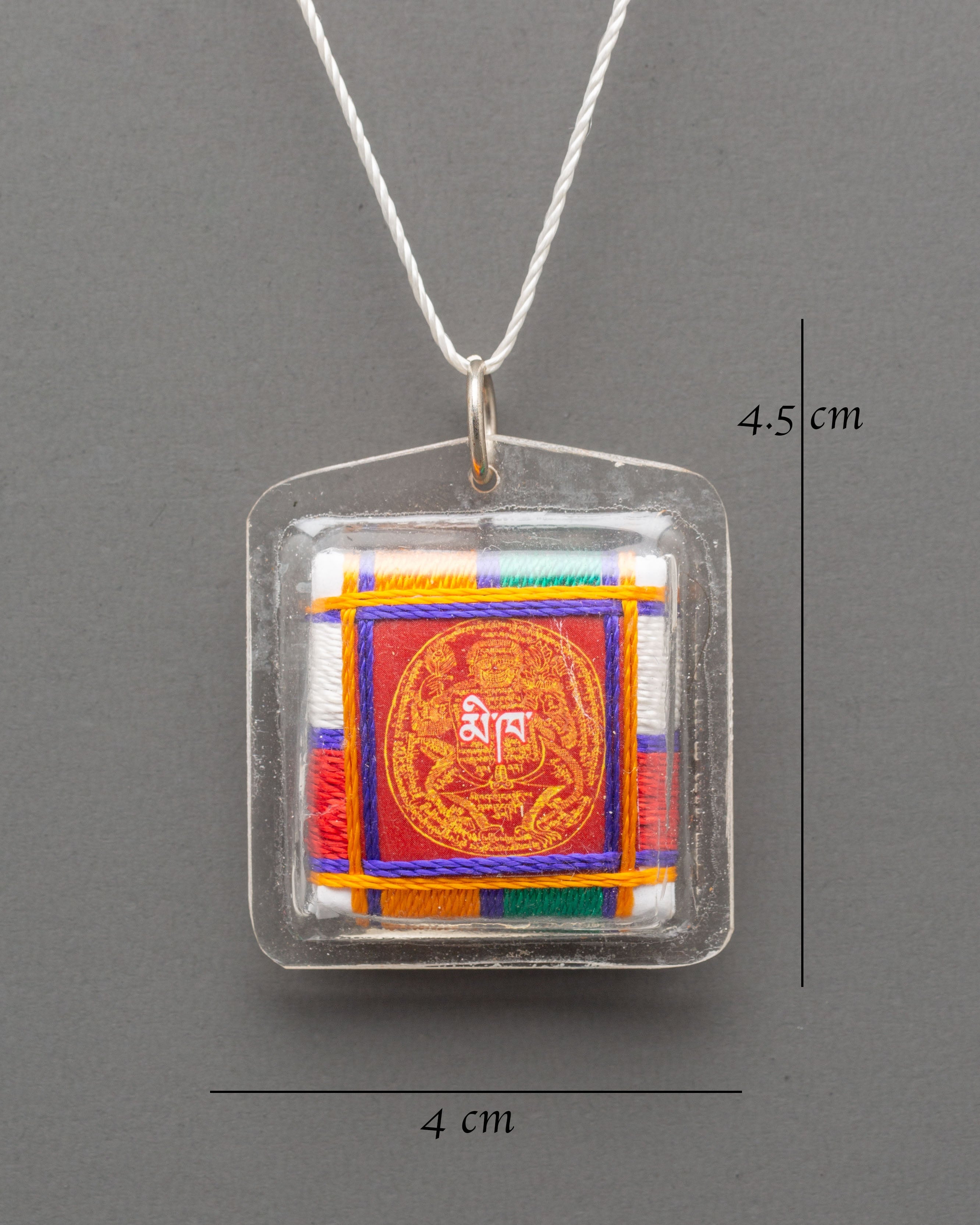 Canvas Thread Buti | Tibetan Protection Amulet