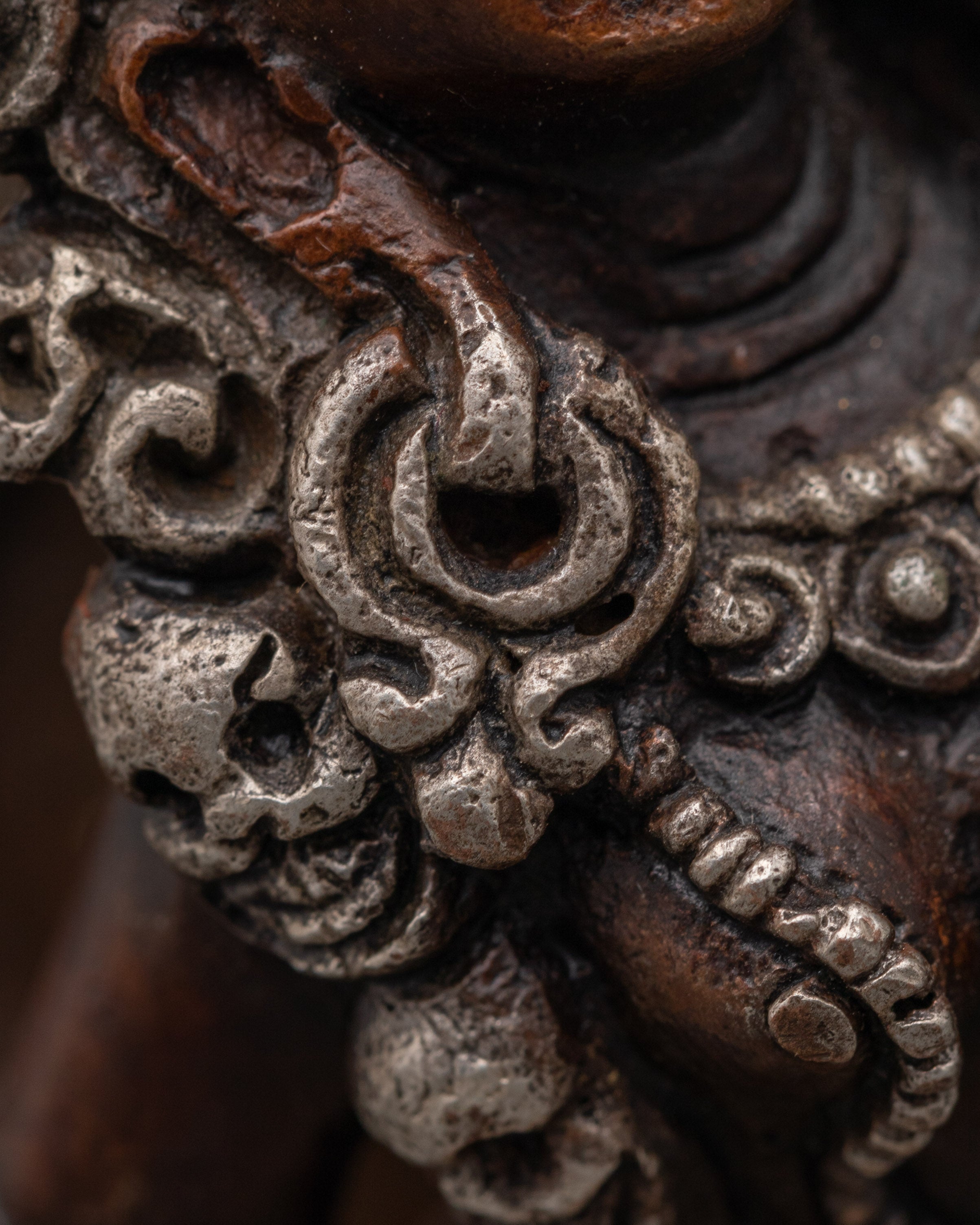 Vajrayogini Copper Figurine | Copper Body with Silver Plating