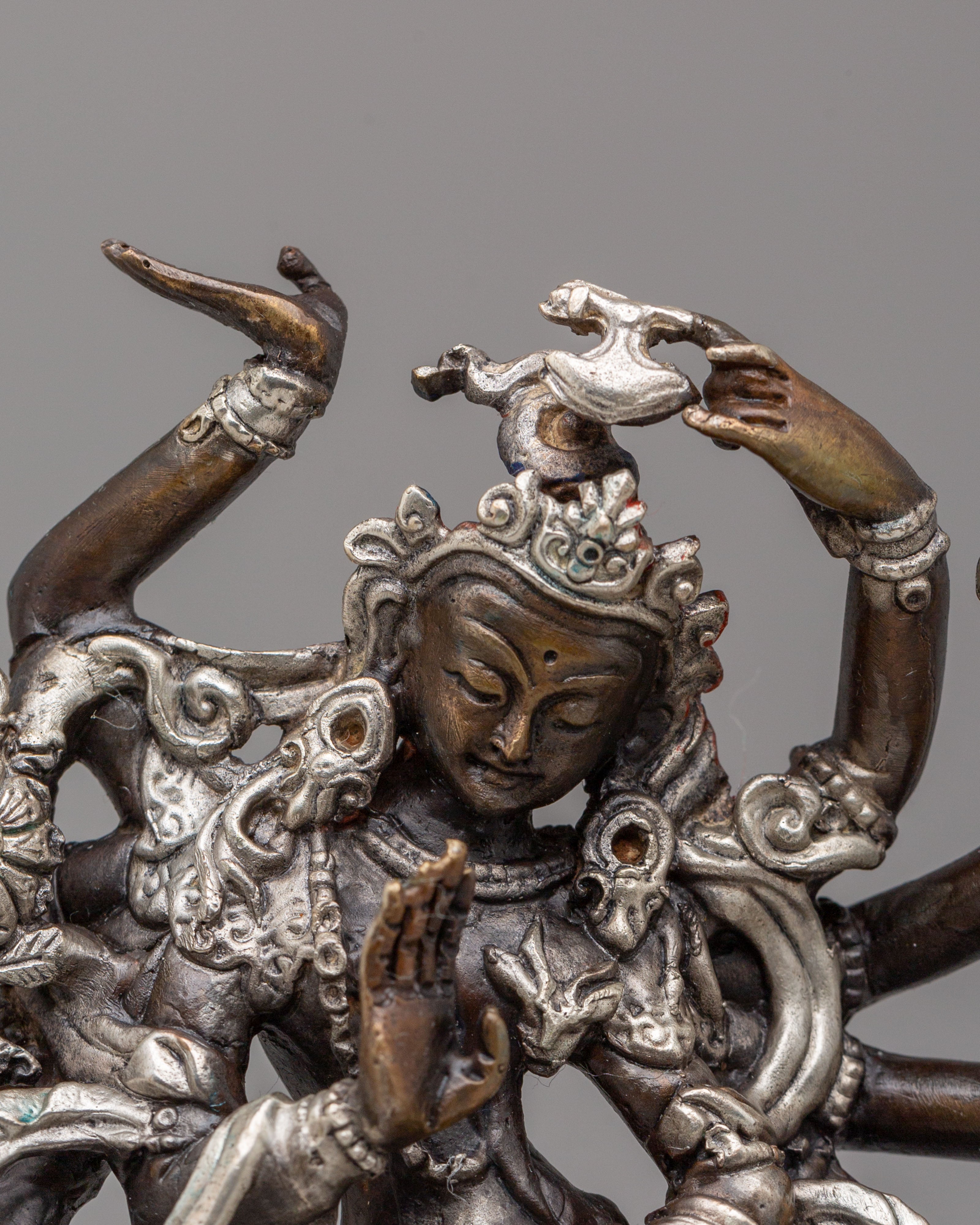 Buddhist Deity Chakrasamvara Statue | Symbol of Spiritual Union and Enlightenment