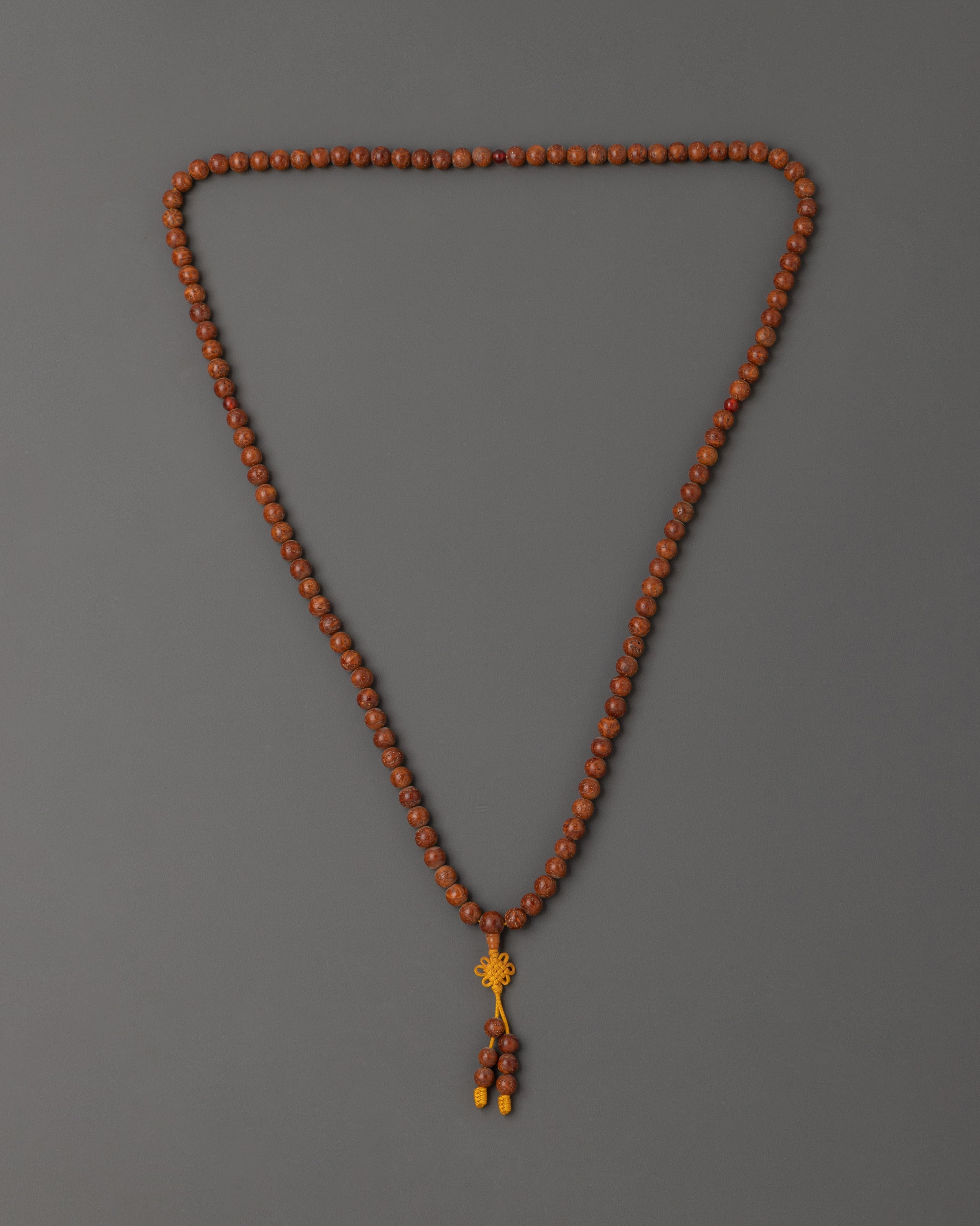 Himalayan Buddhist Meditation Mala | Bodhi Seed Prayer Beads