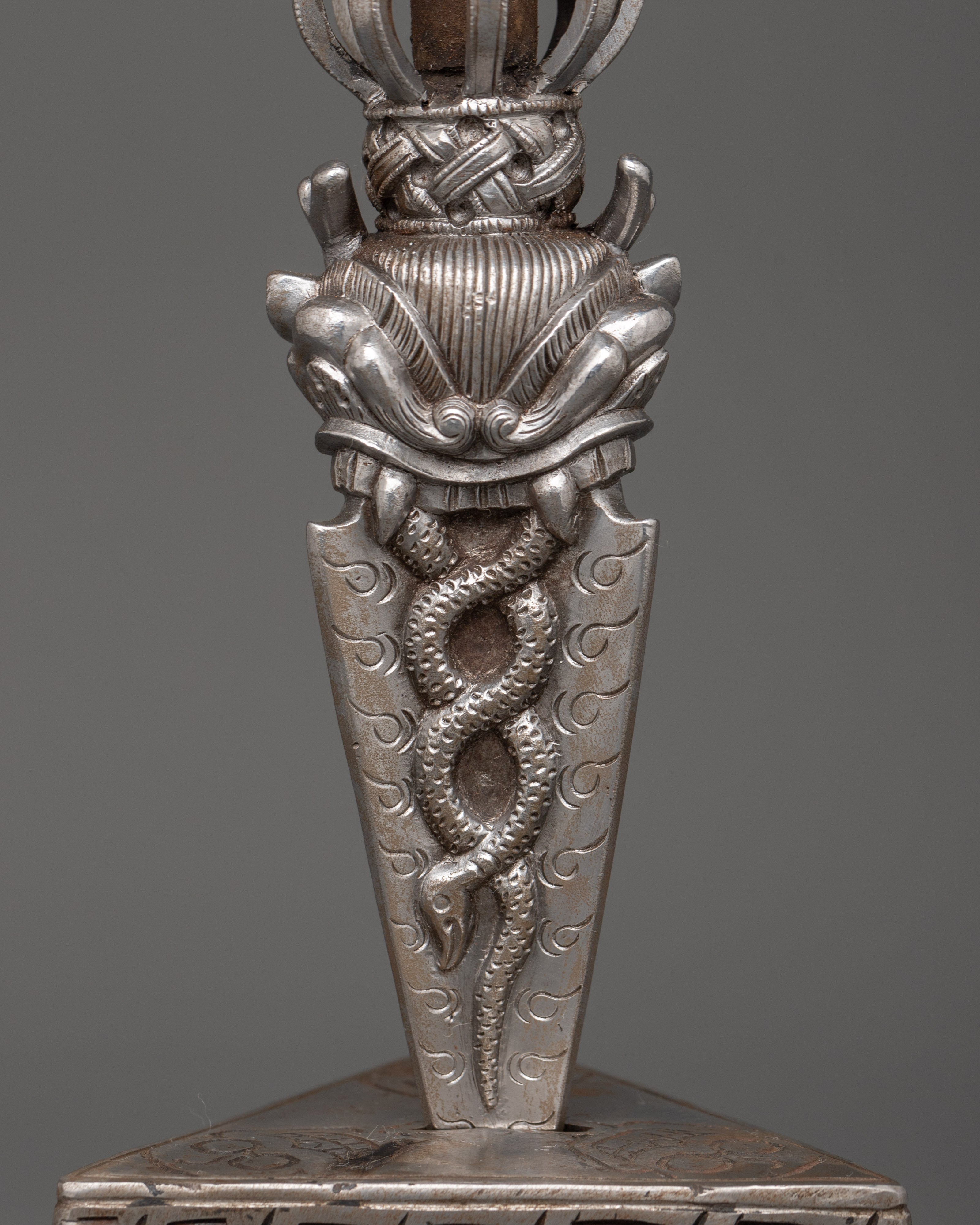 Iron Phurba for Altar | A Sacred Ritual Dagger