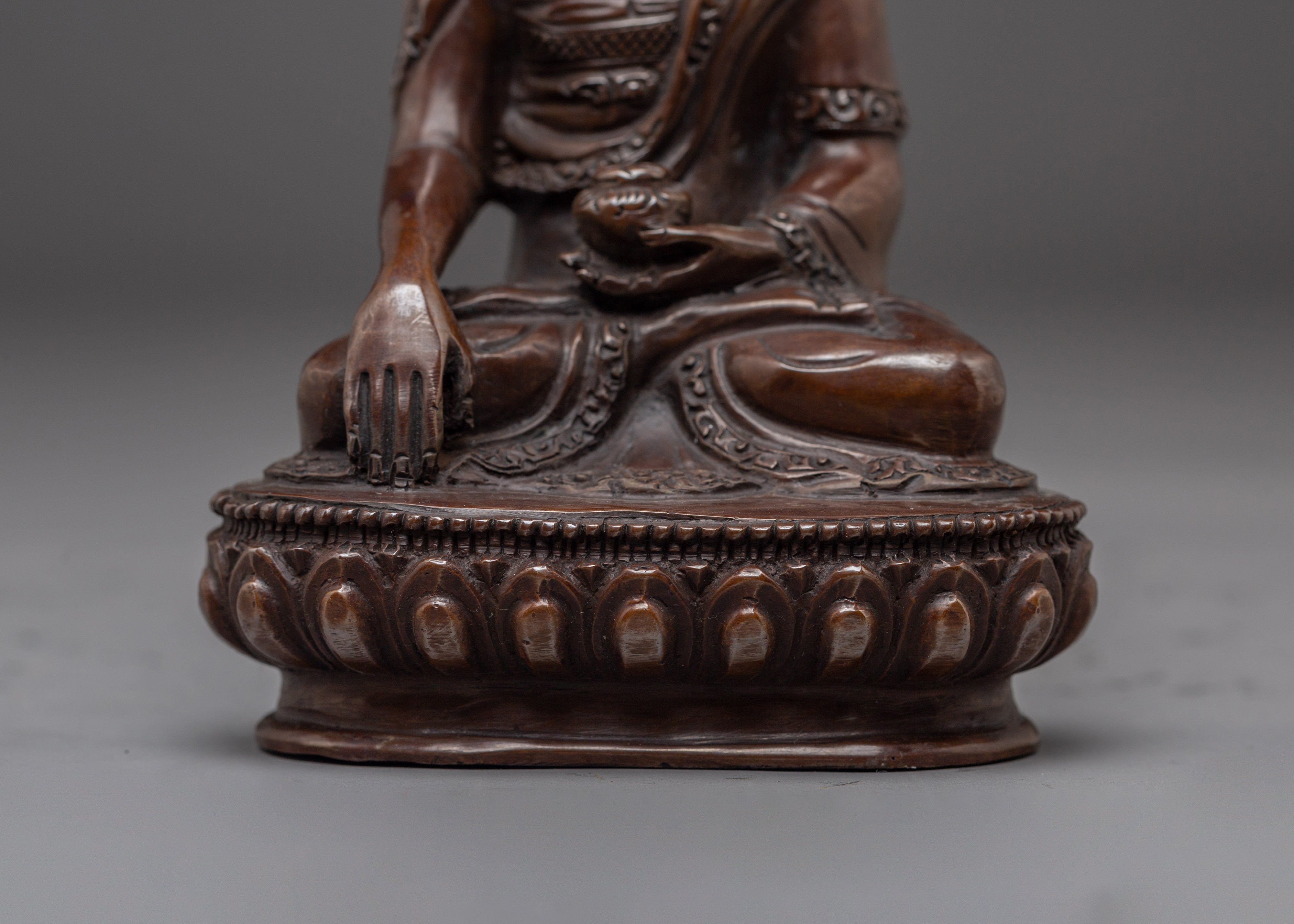 Oxidized Statue of Historical Gautama Buddha | Buddhist Spiritual Decor