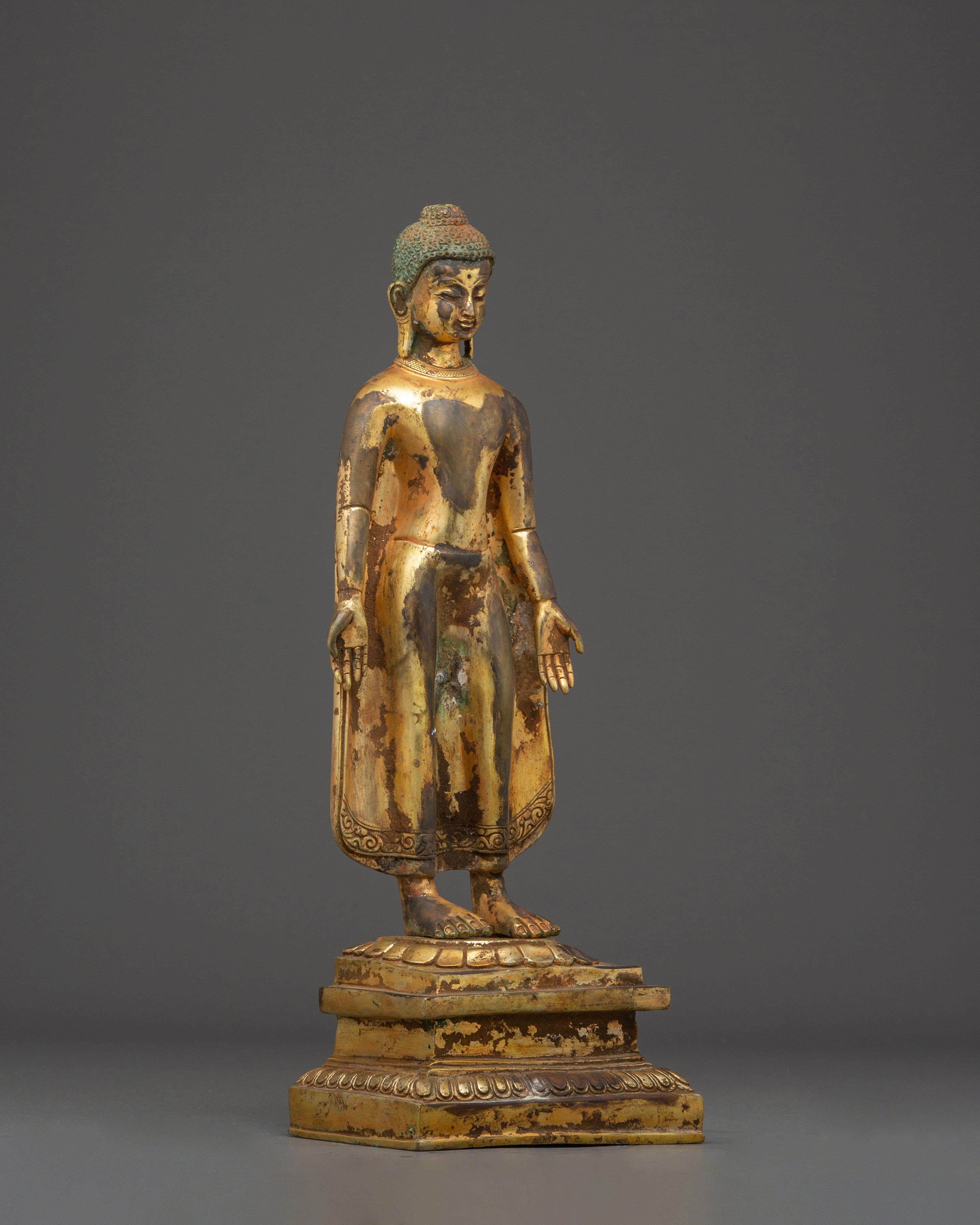 Handmade Maitreya Buddha Sculpture | Spiritual Buddha Figurine for Home Decor