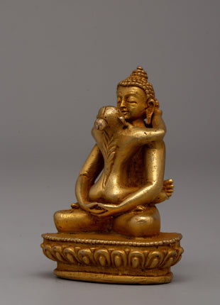 Samantabhadra with Consort Figurine | A Symbol of Unity