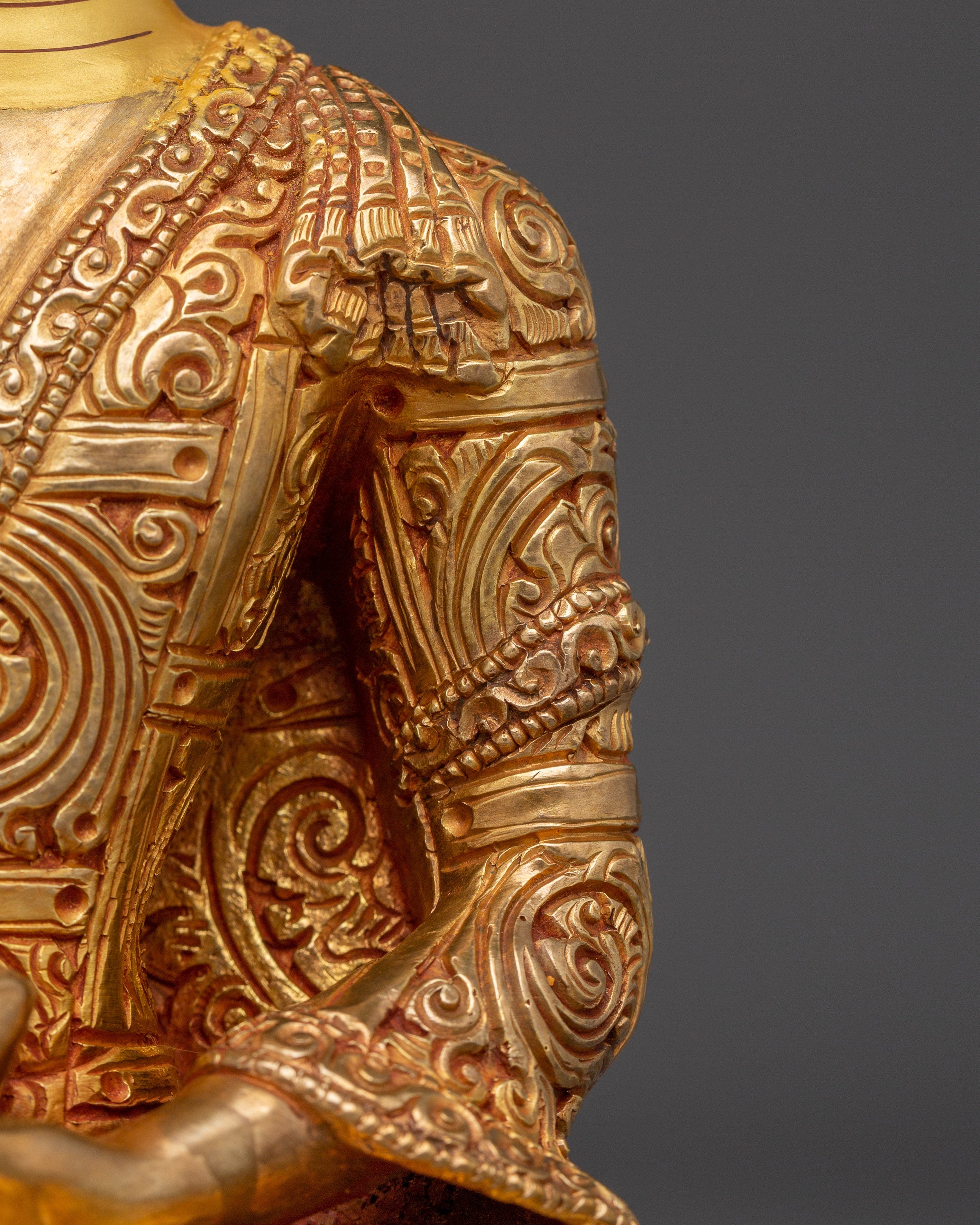 Handmade Serene Shakyamuni Buddha Artwork | Enlightenment Symbol