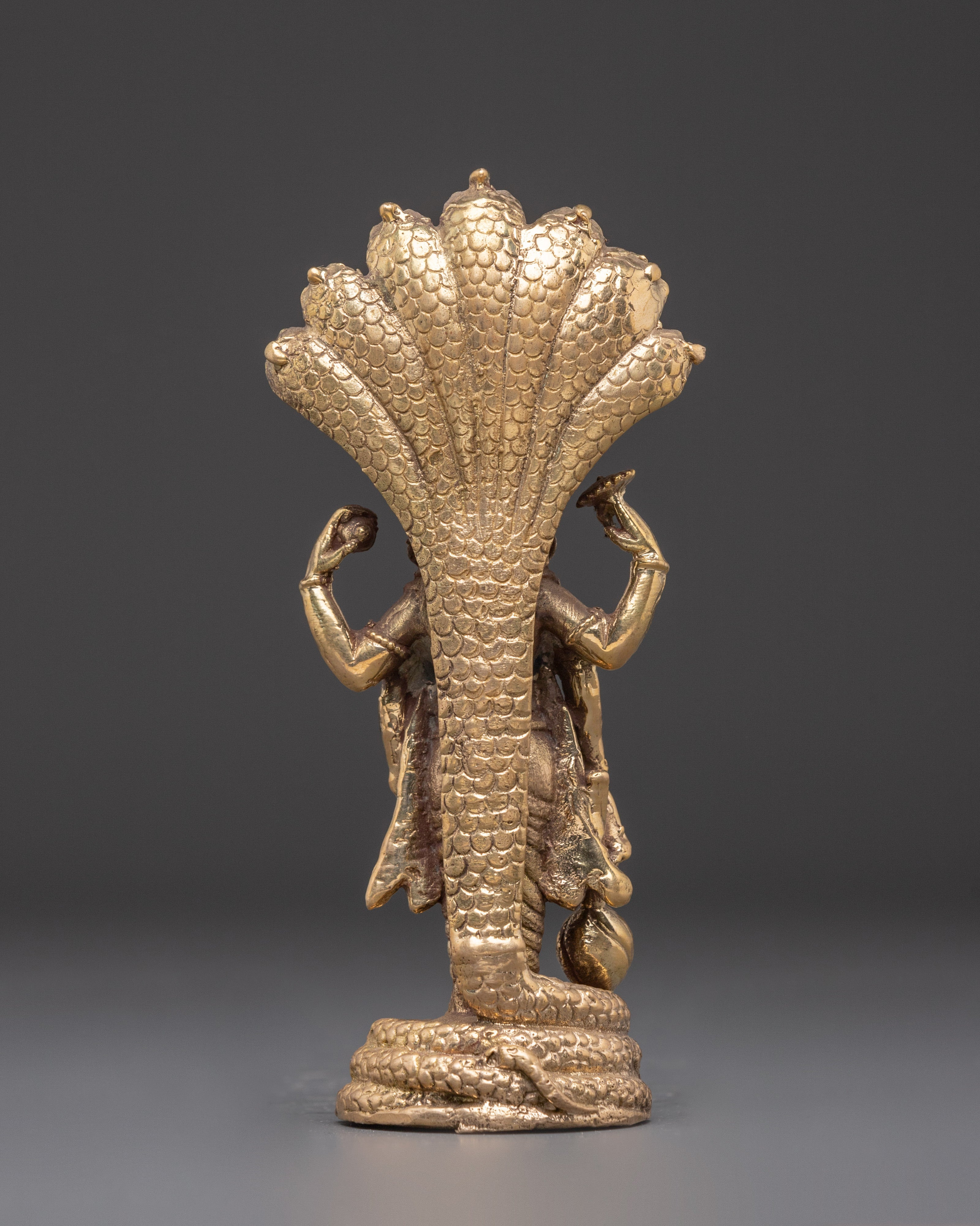 Handcrafted Vishnu Statue | Divine Deity of Harmony and Preservation