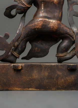 Bodhisattva Vajrapani Sculpture | The Guardian of Wisdom