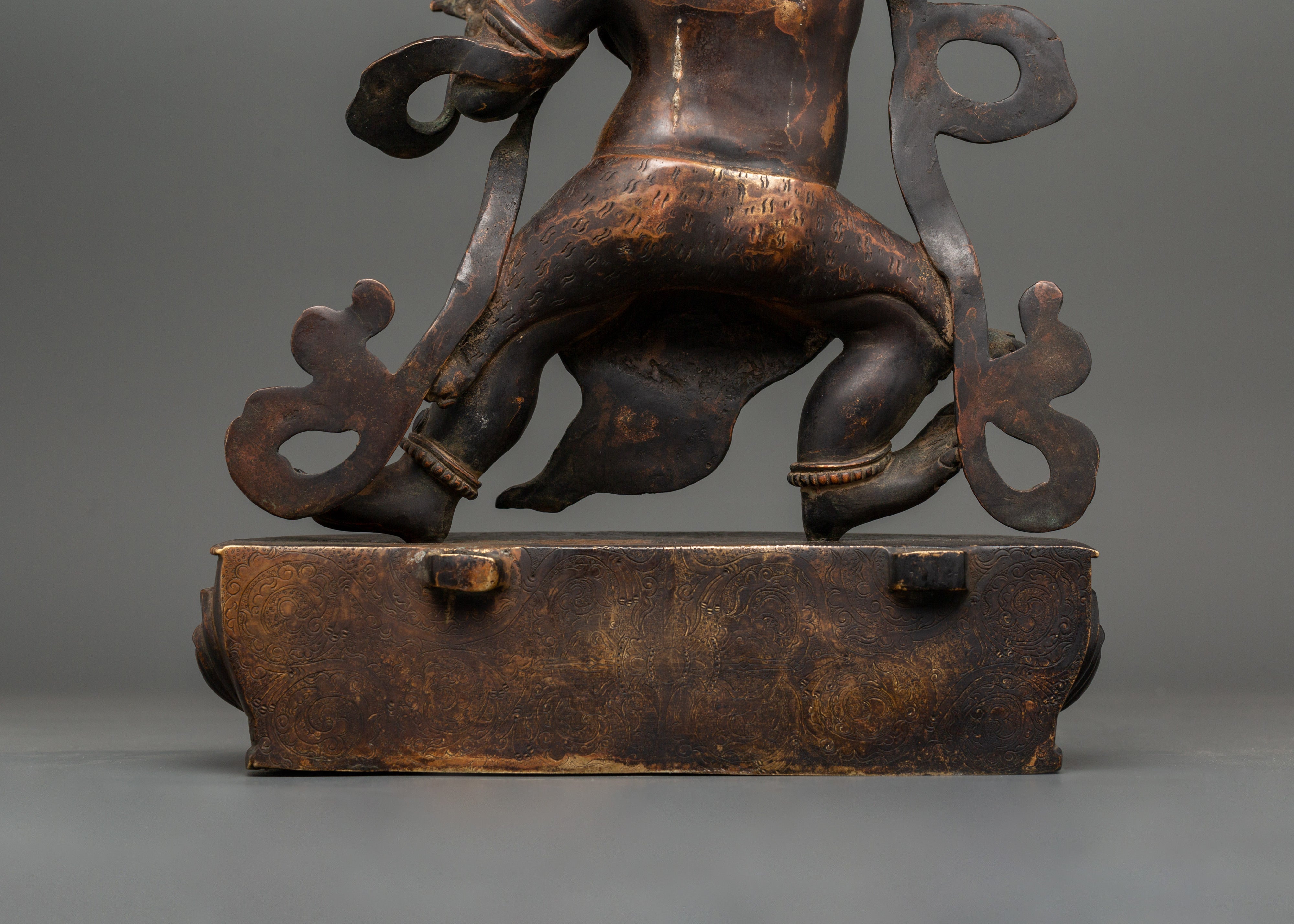 Bodhisattva Vajrapani Sculpture | The Guardian of Wisdom