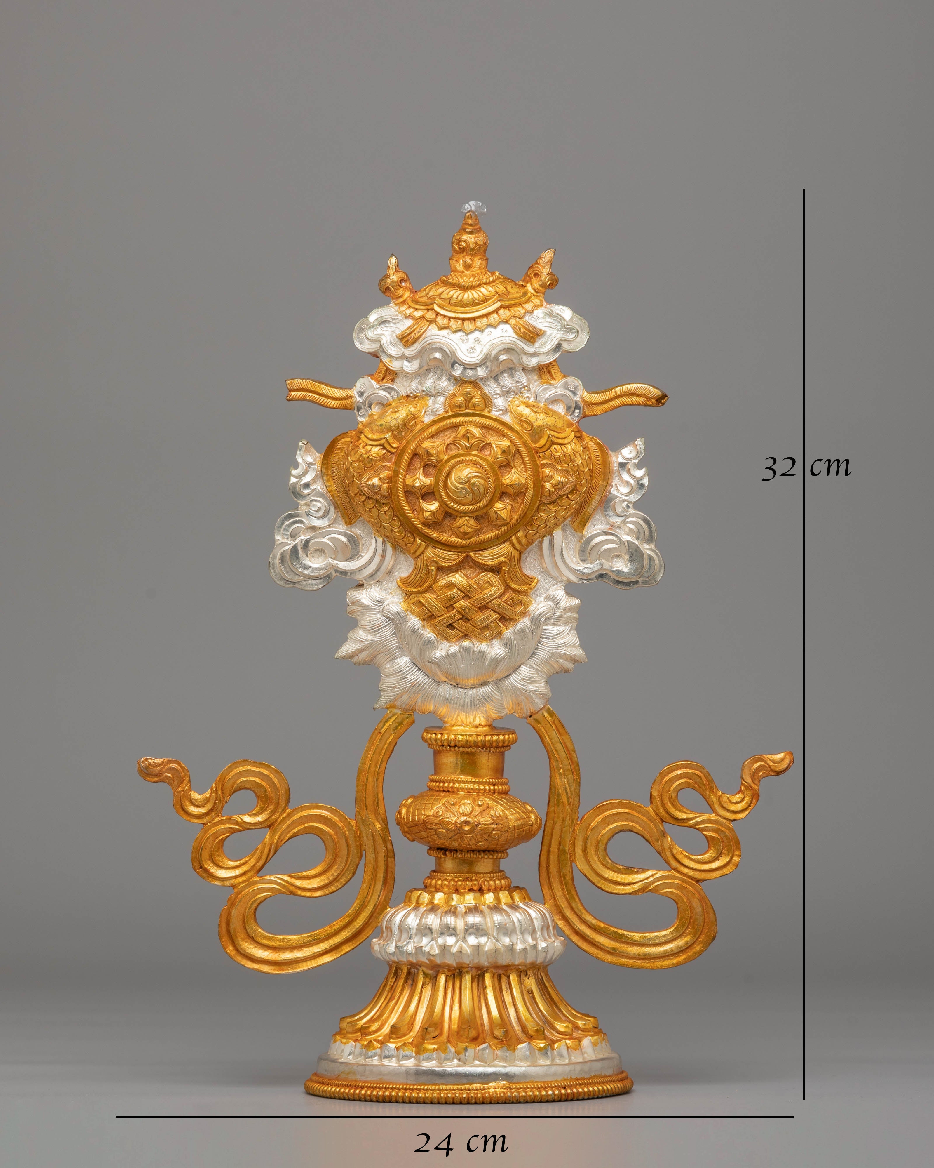 Handmade Buddhist Ritual Auspicious Symbols | Tibetan Symbolic Artwork