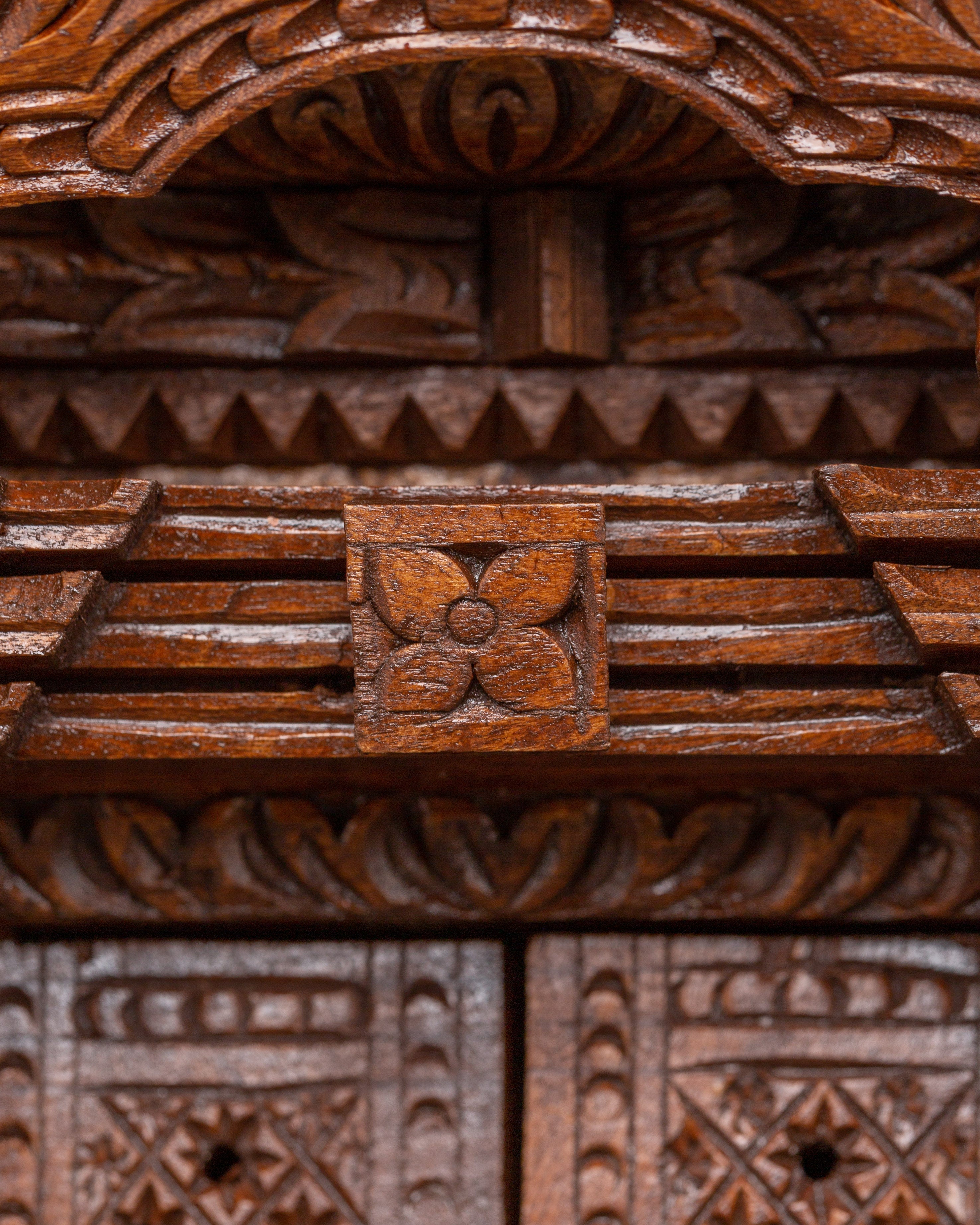 Kumari Window Frame Wall Hanging | Traditional Newari Art