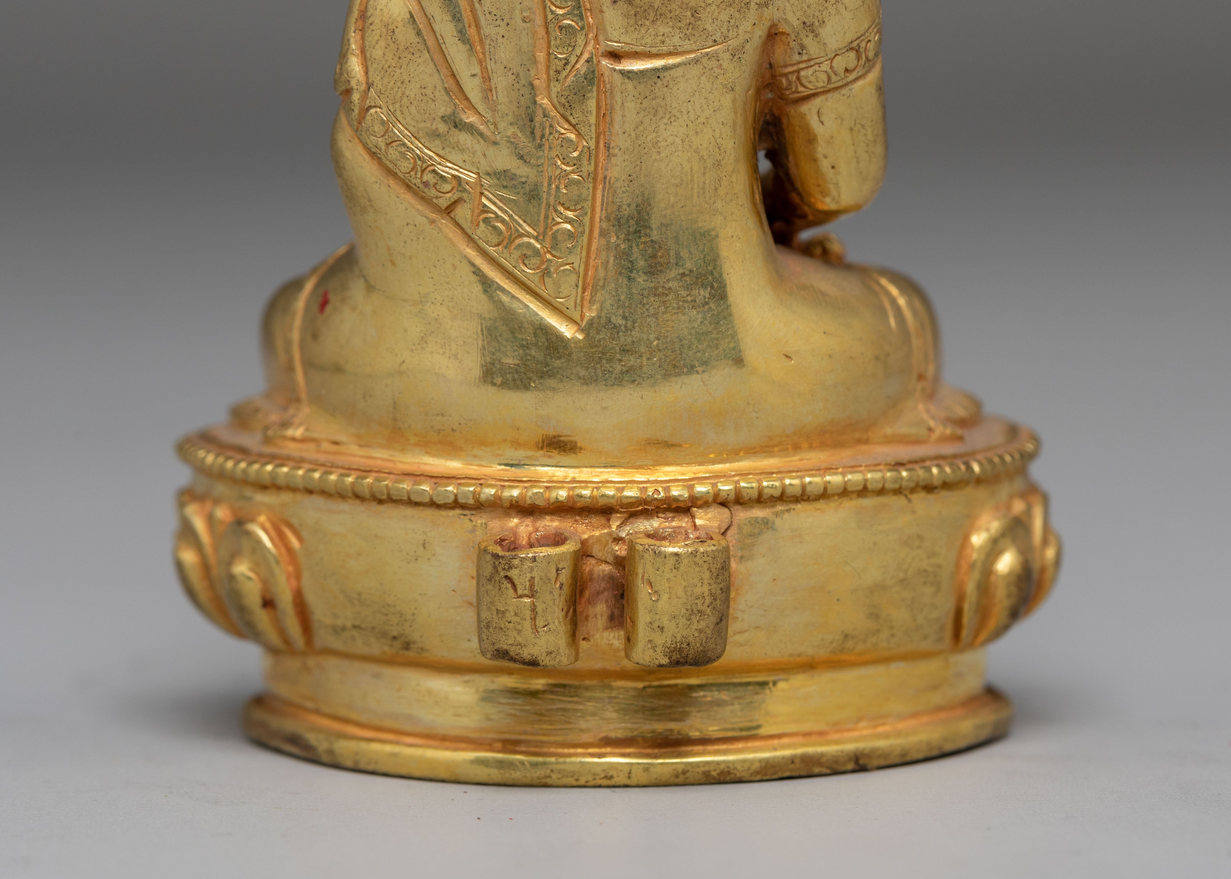 Copper Statue of Amitabha Buddha | Symbol of Infinite Light