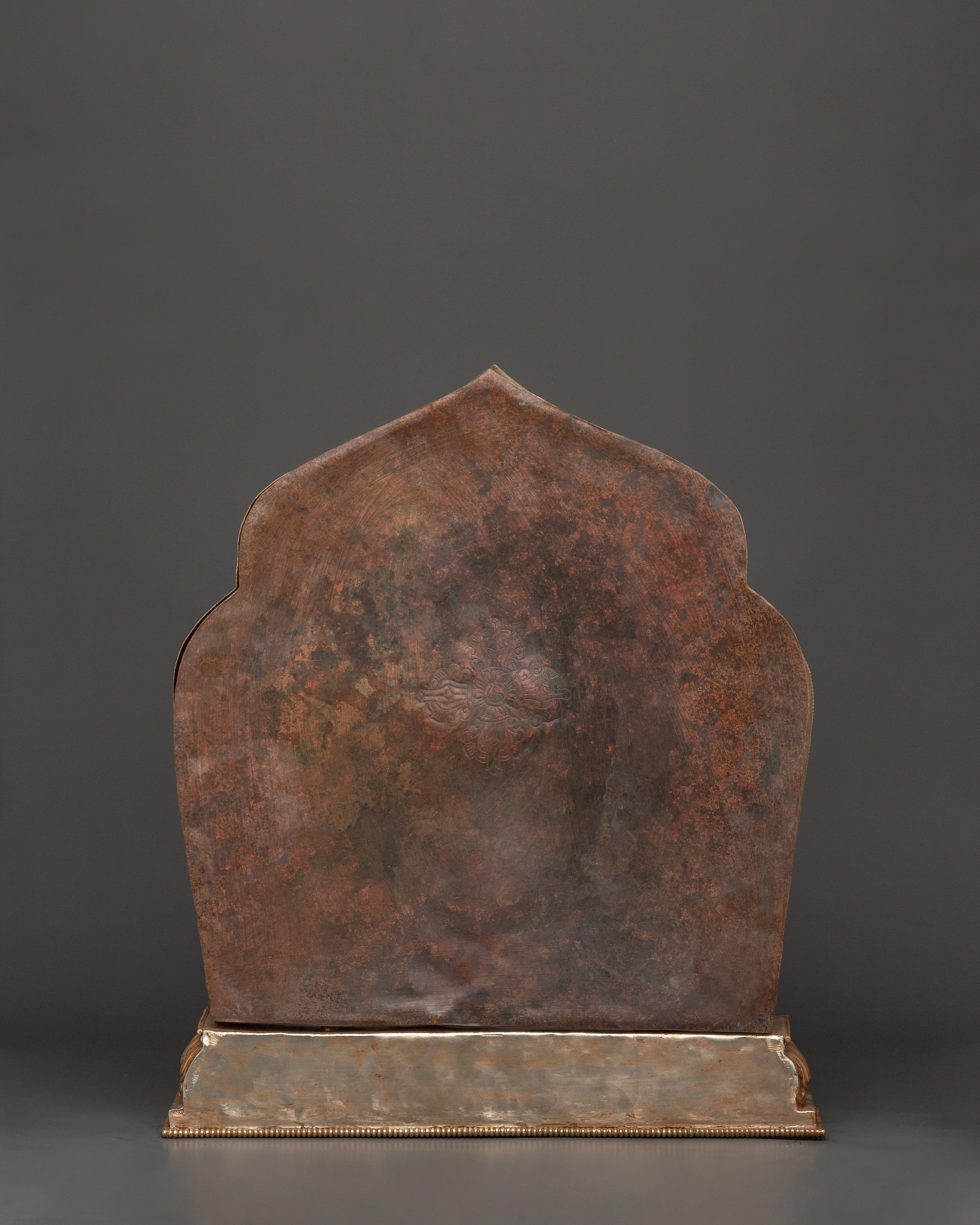 Himalayan Ghau Box | Tibetan Copper Amulet Box