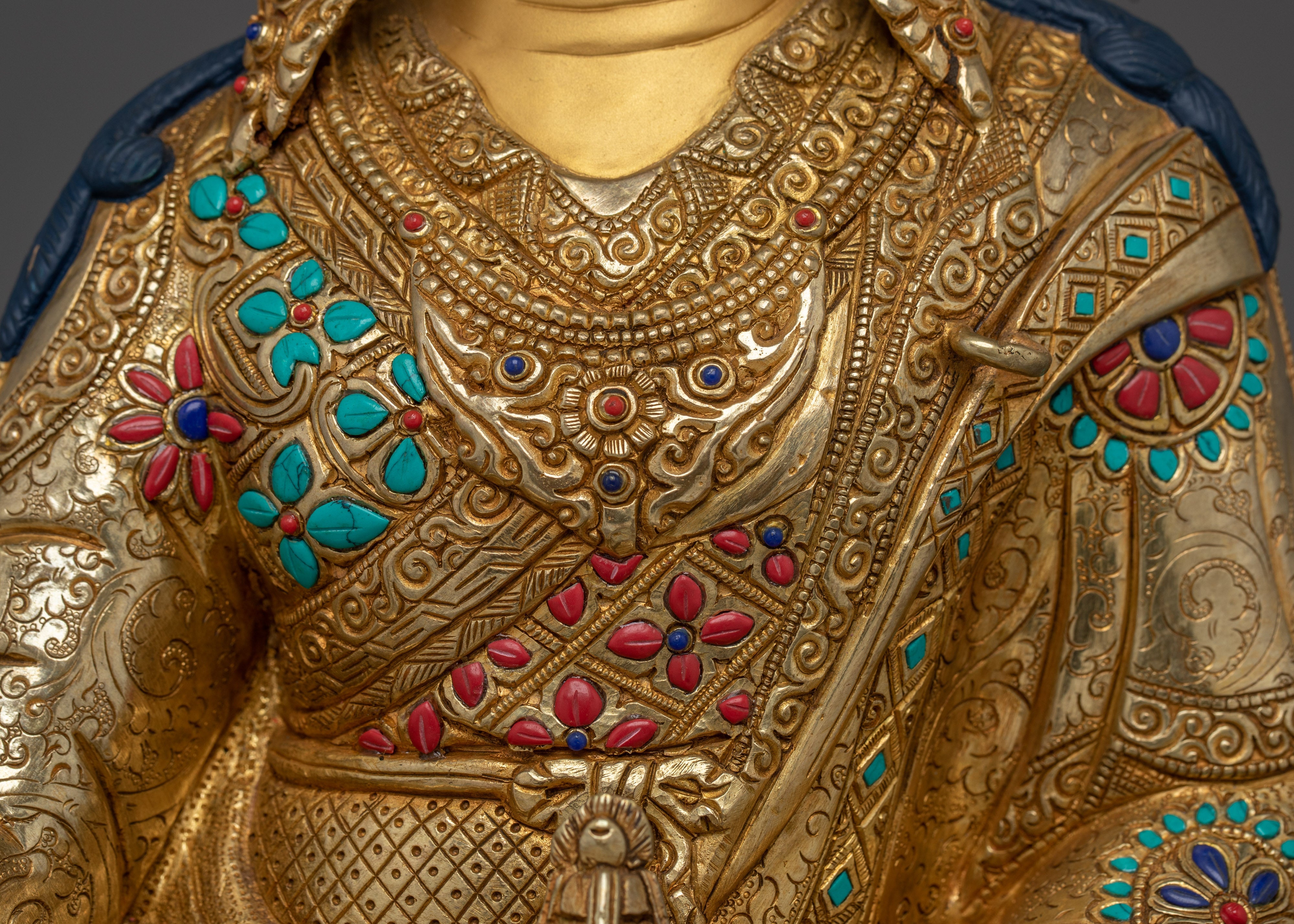 Vajra Master Padmasambhava Statue | Precious Lotus Born Guru Artwork