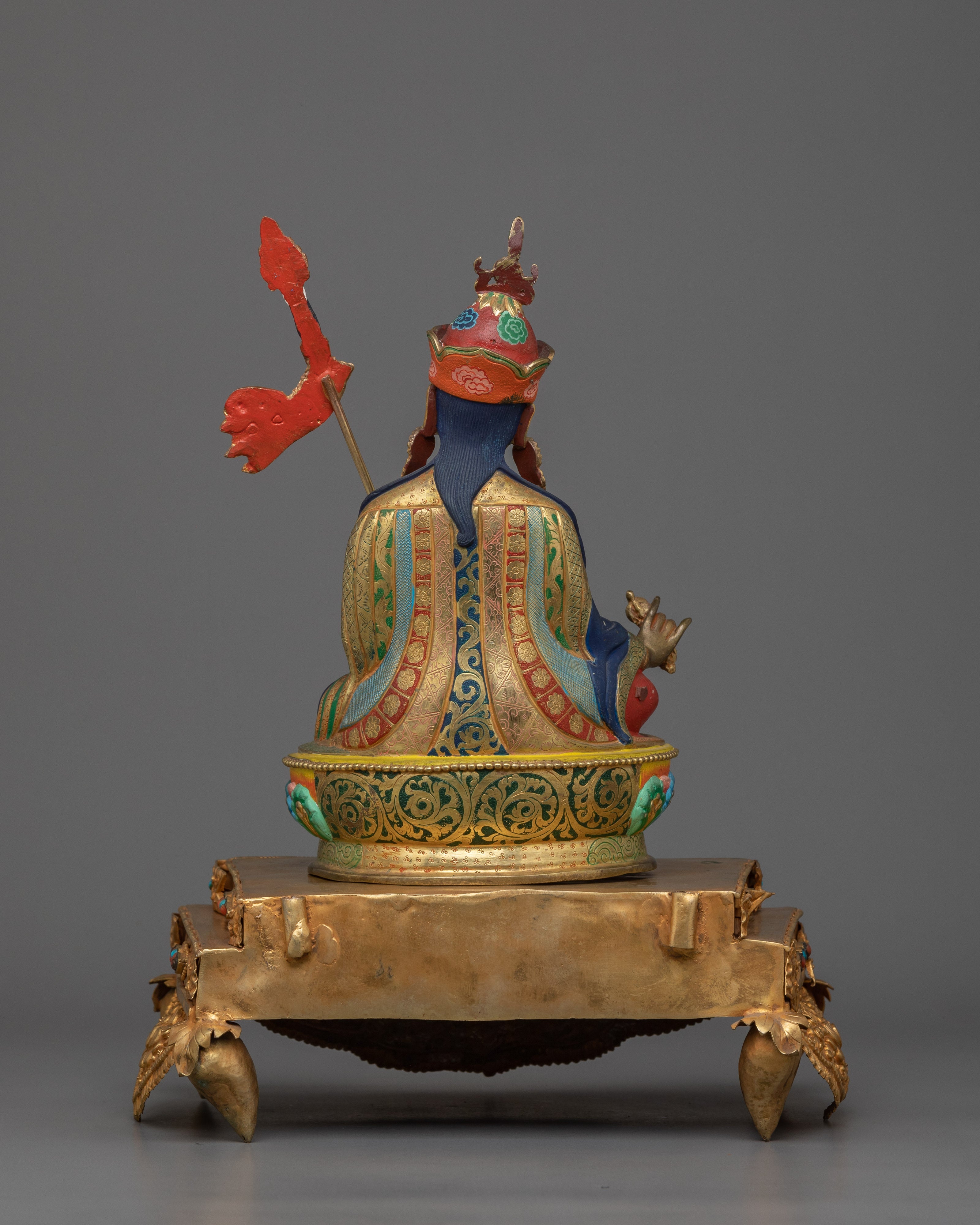 Guru Rinpoche with Beautiful Consort | A Divine Union of Wisdom and Compassion