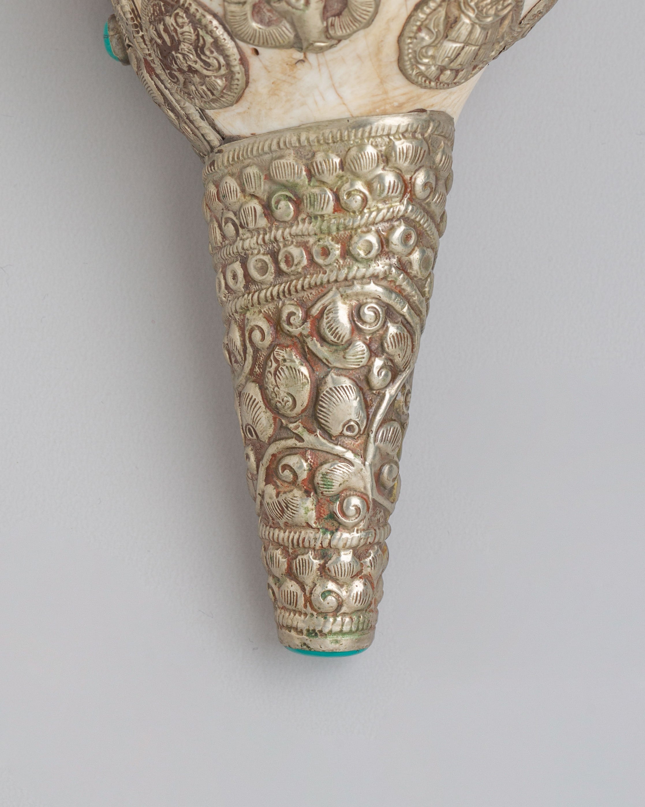 Handcrafted Ritual Conch | Traditional Tibetan Ritual Object