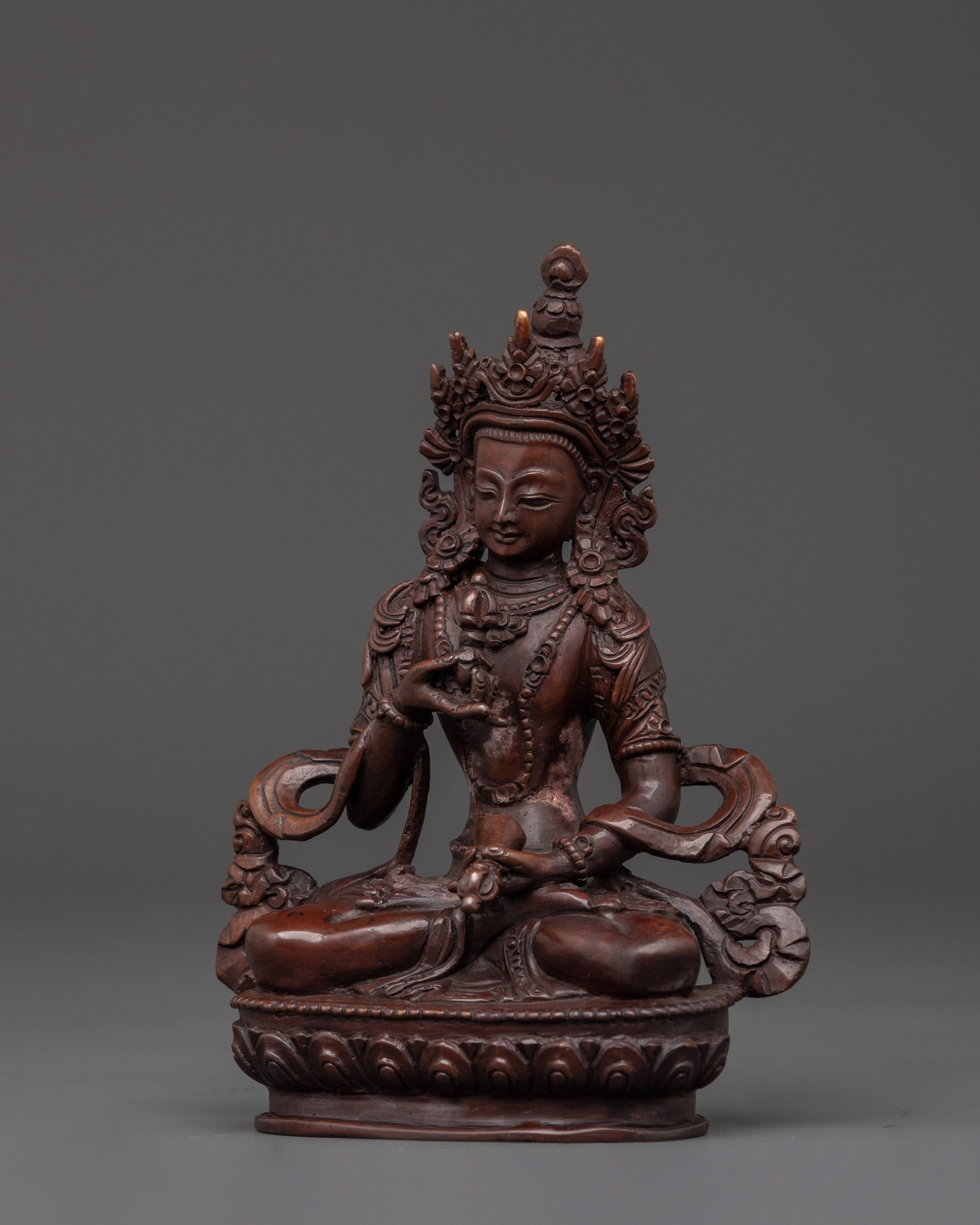 Handcrafted Vajrasattva Sculpture | Tibetan Buddhist Statue