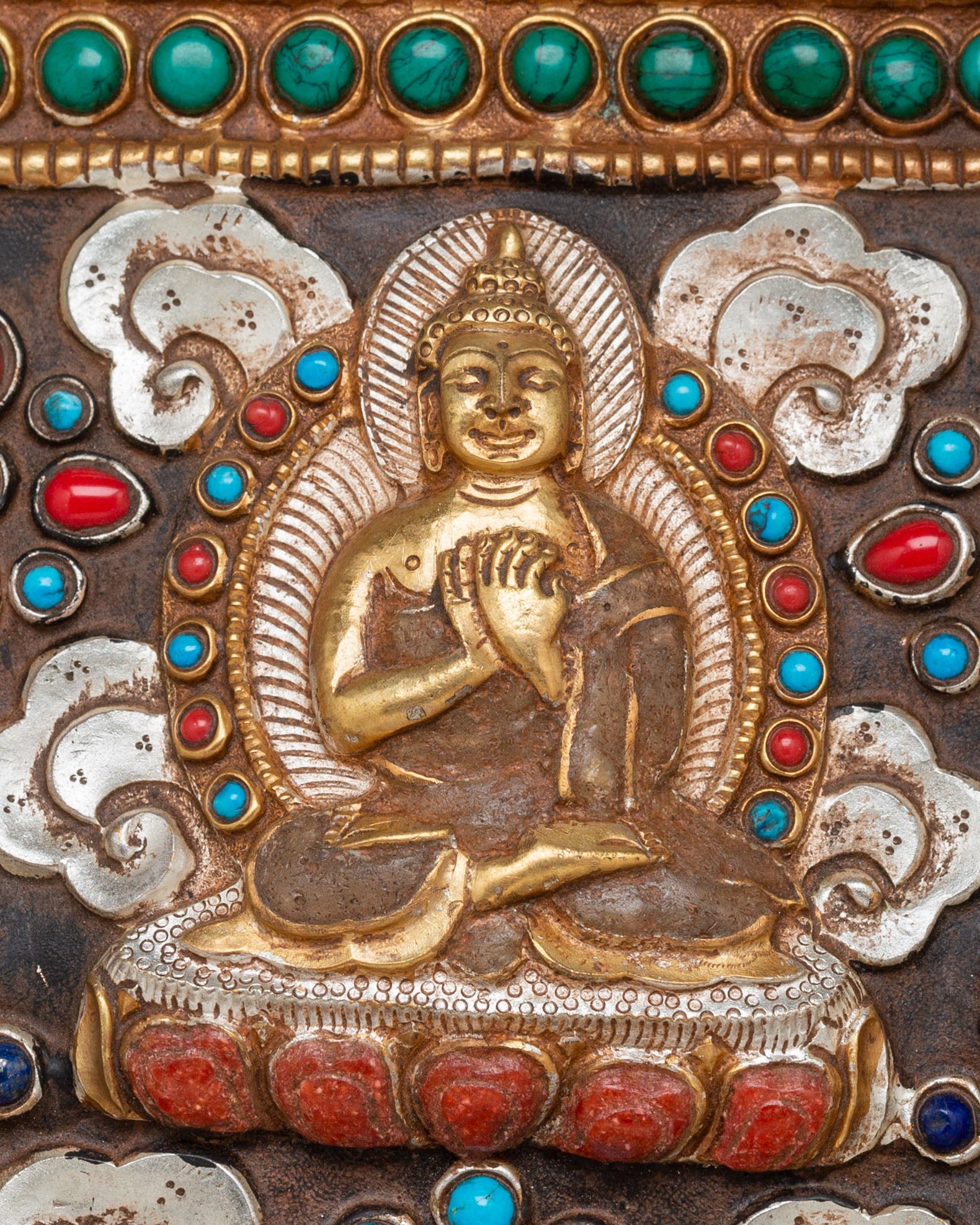 Wheel Of Life Metal Thangka | A Symbol of Impermanence and Spiritual Awakening