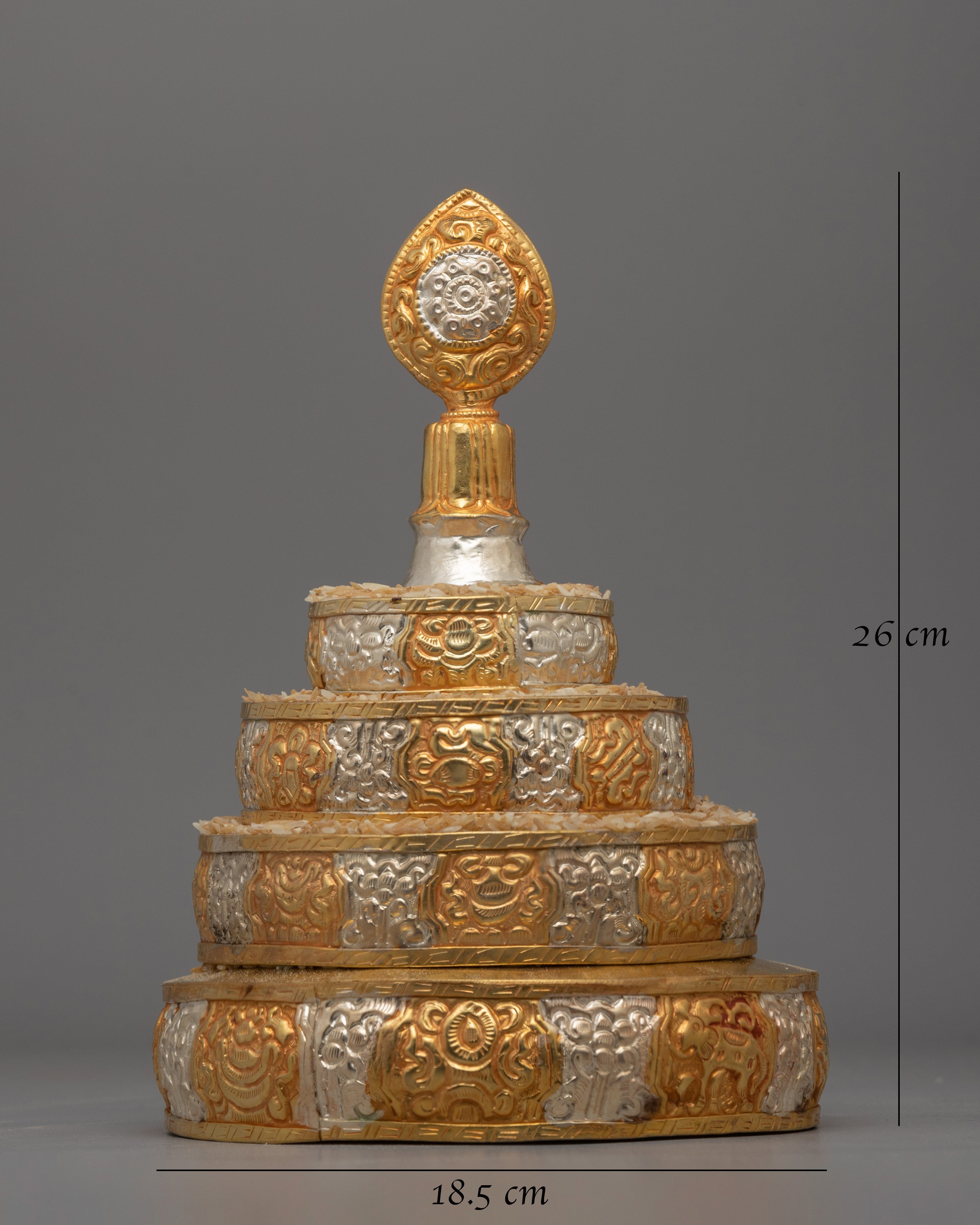 Decorative Sacred Offering Mandala |  Traditional Mandala Craft