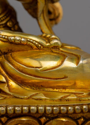 Tikshana Manjushri Statue | Tibetan Altar Decor