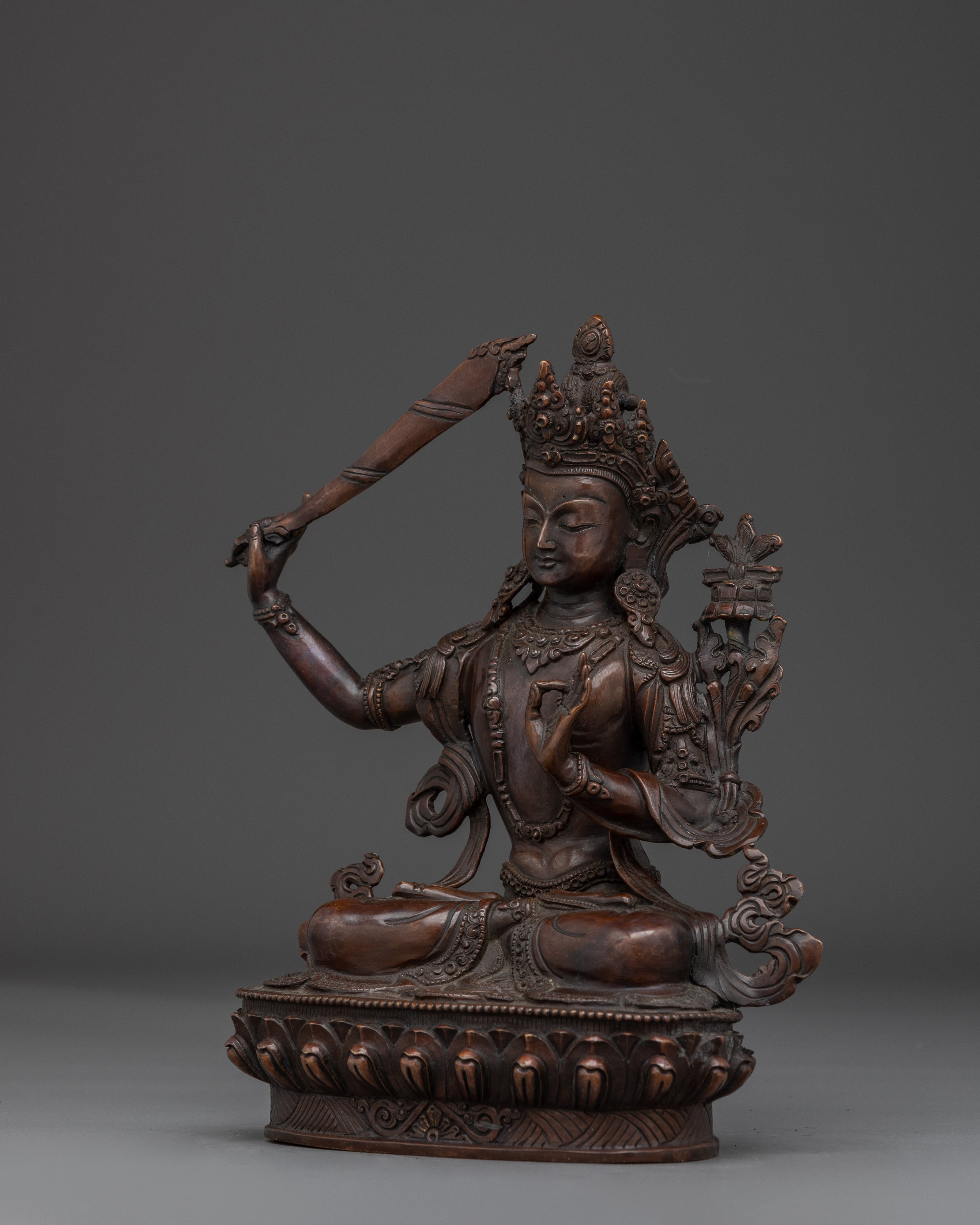 Tibetan Art of Manjushri | Bodhisattva of Wisdom