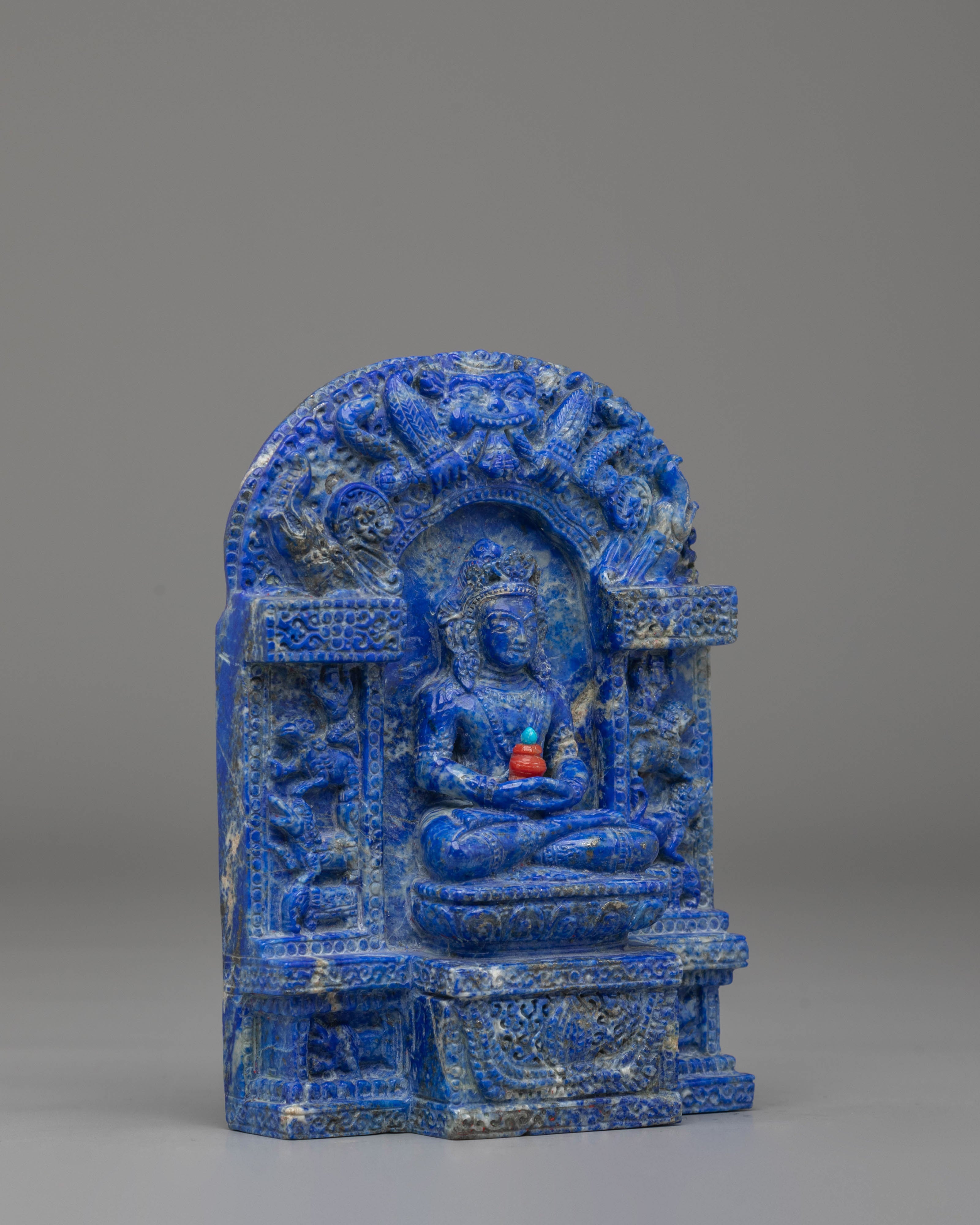 Handcrafted Buddhist Amitayus Statue | Deity of Longevity