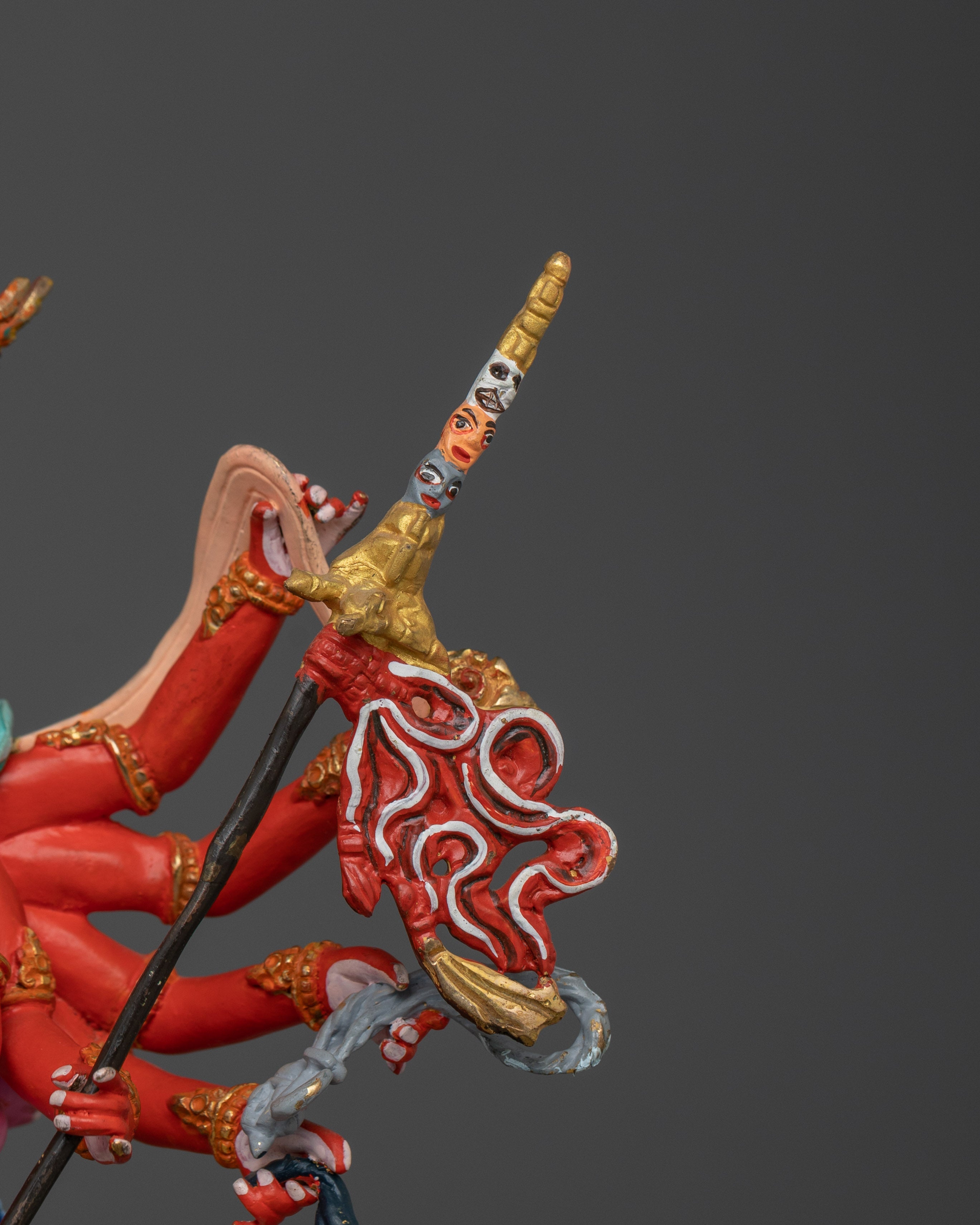 Tibetan Statue of Chakrasamvara | Wheel of Perfect Bliss