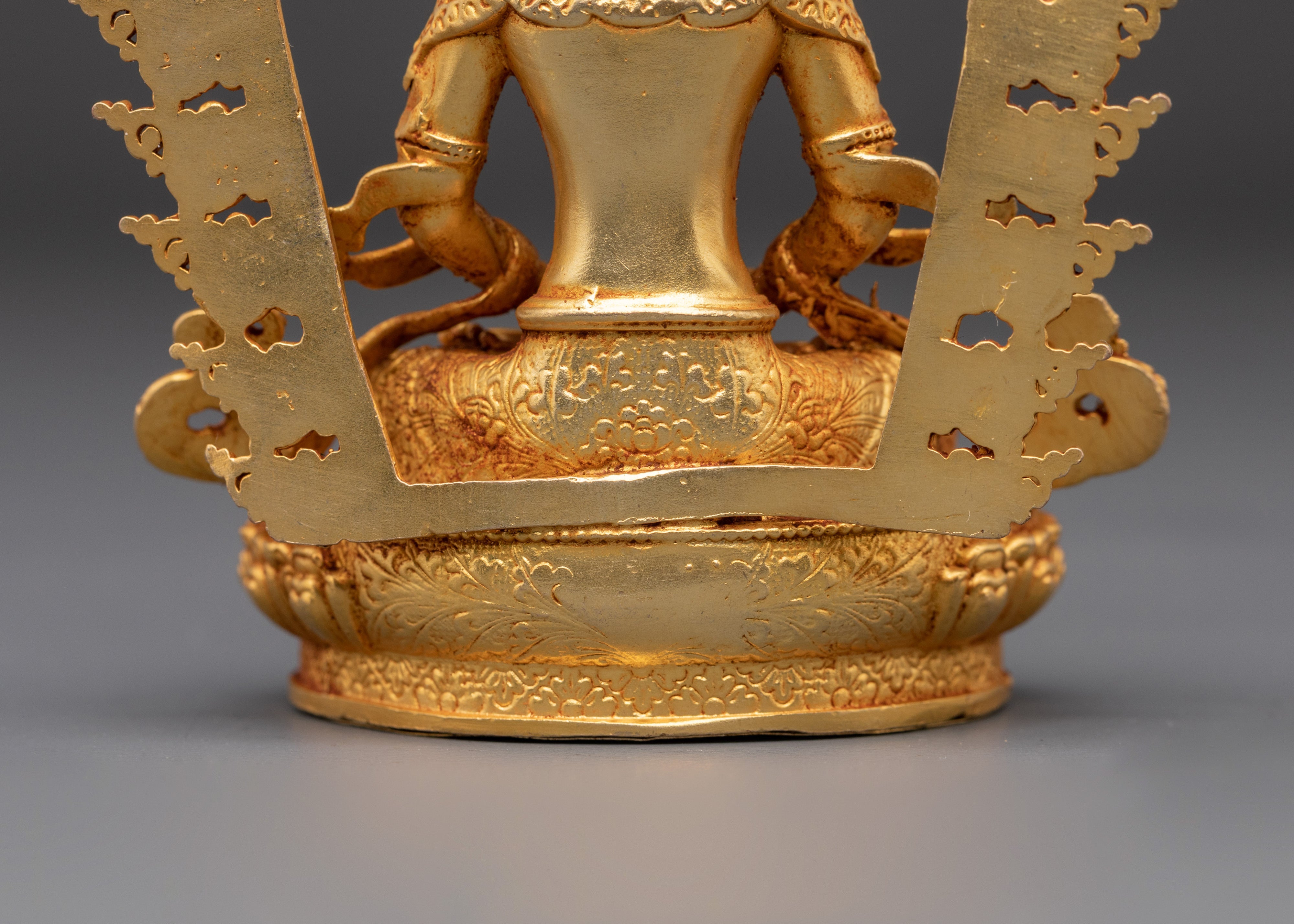 Gold Plated Amitayus Buddha | Buddha of Longevity
