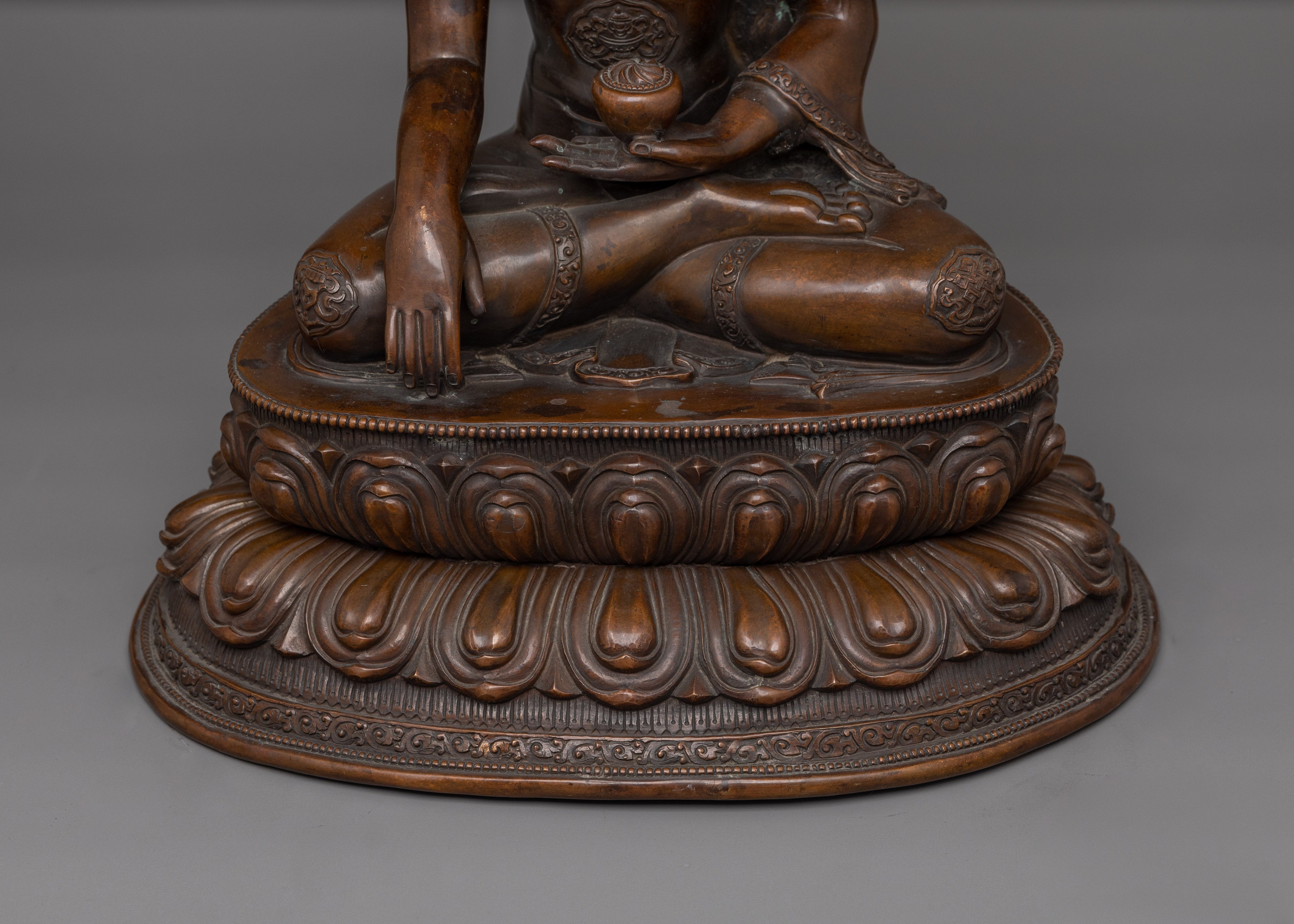 Shakyamuni Buddha Founder of Buddhism Sculpture | Traditional Himalayan Art of Tibet