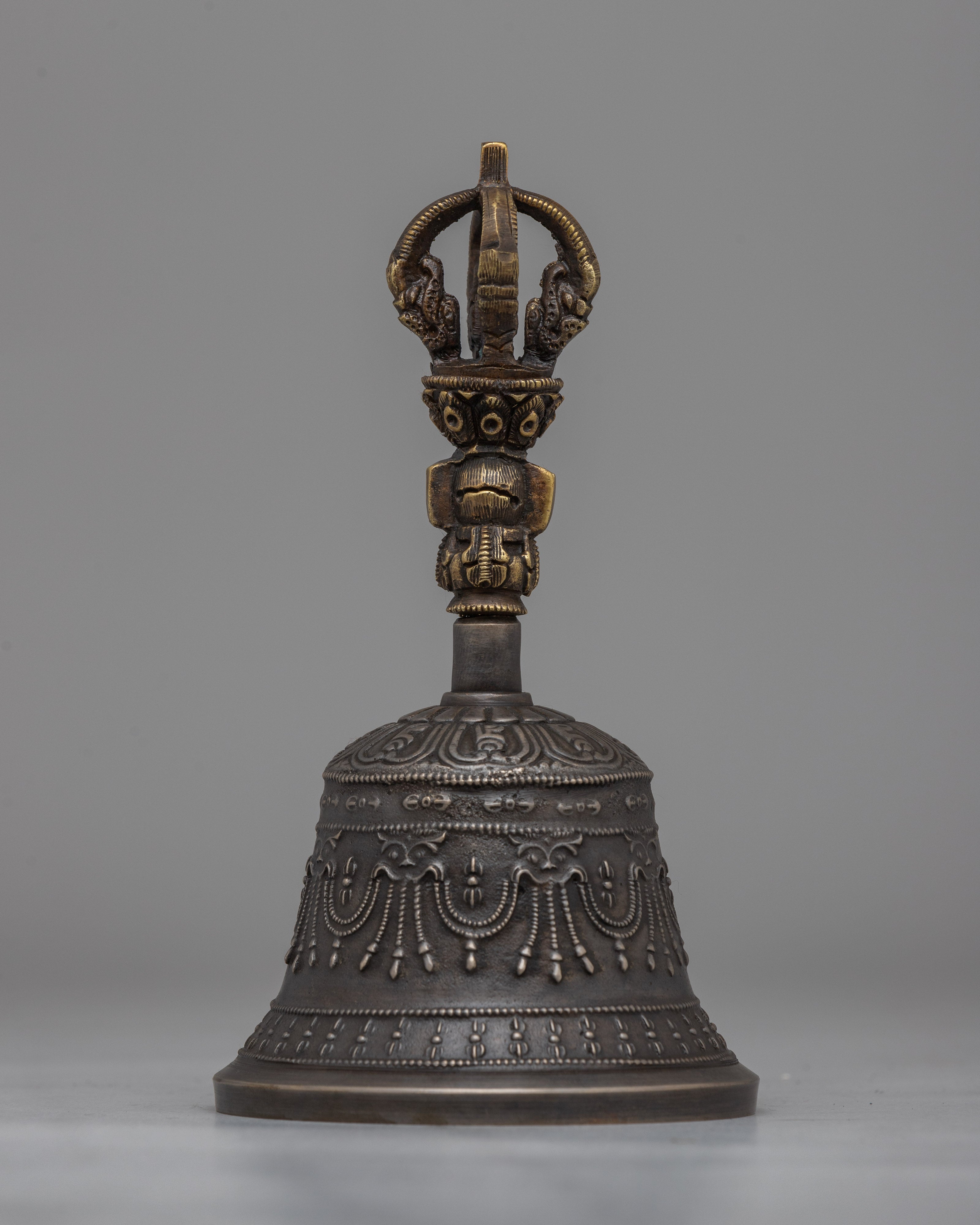 Tibetan Buddhist Bell and Vajra | Symbol of Wisdom and Compassion in Buddhist Practice