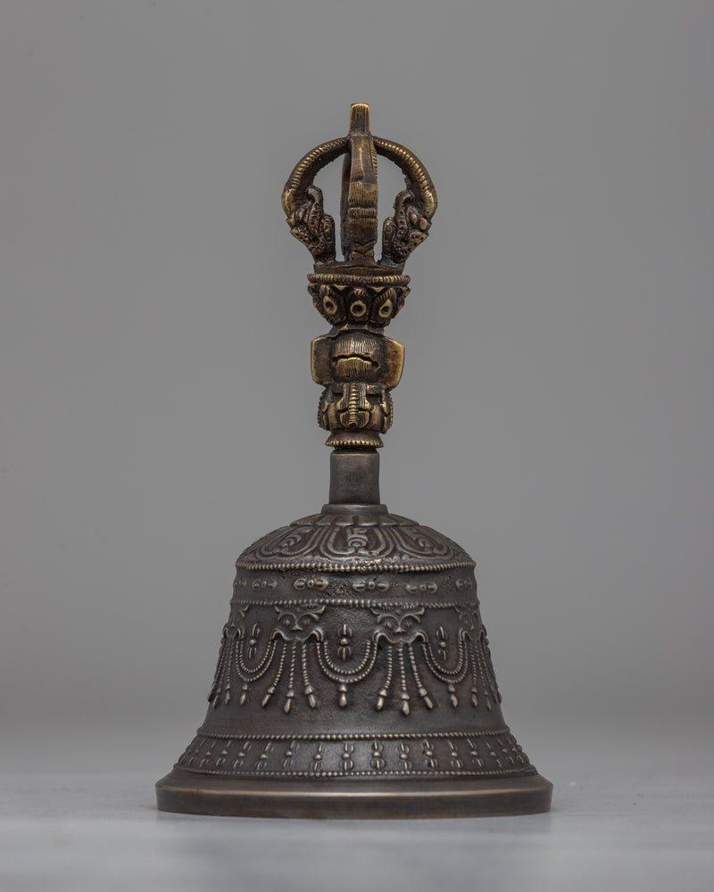 Tibetan Buddhist Bell and Vajra | Symbol of Wisdom and Compassion in Buddhist Practice